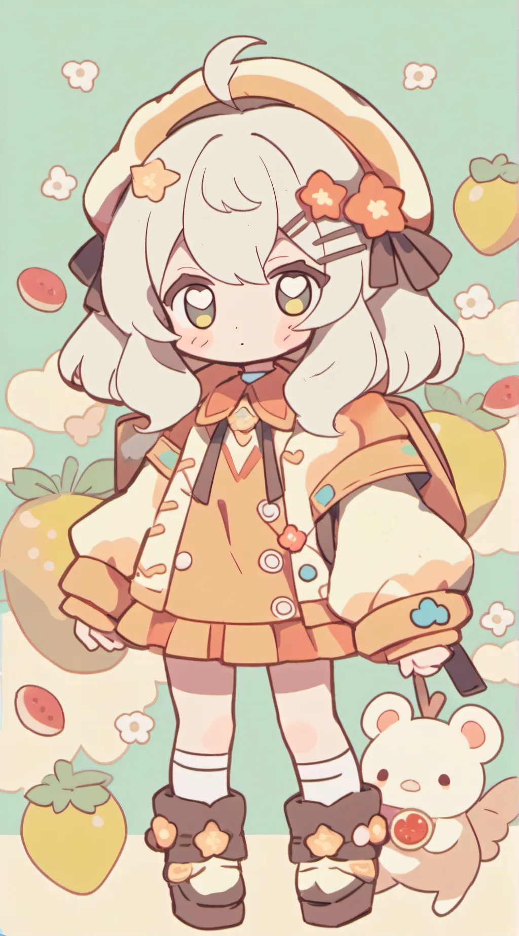 ai character: all girls school background