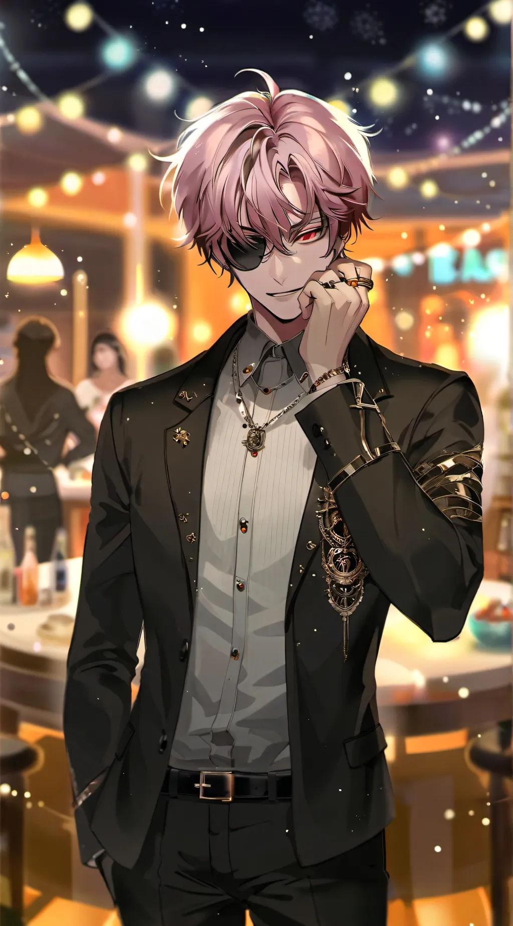 ai character: Luca  background