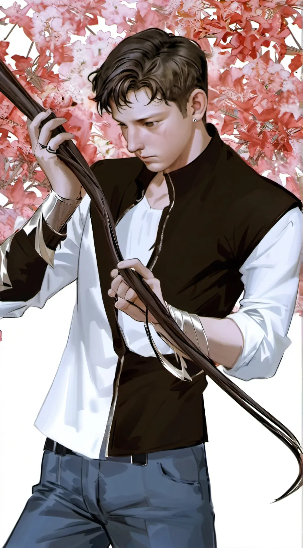 ai character: Damien background