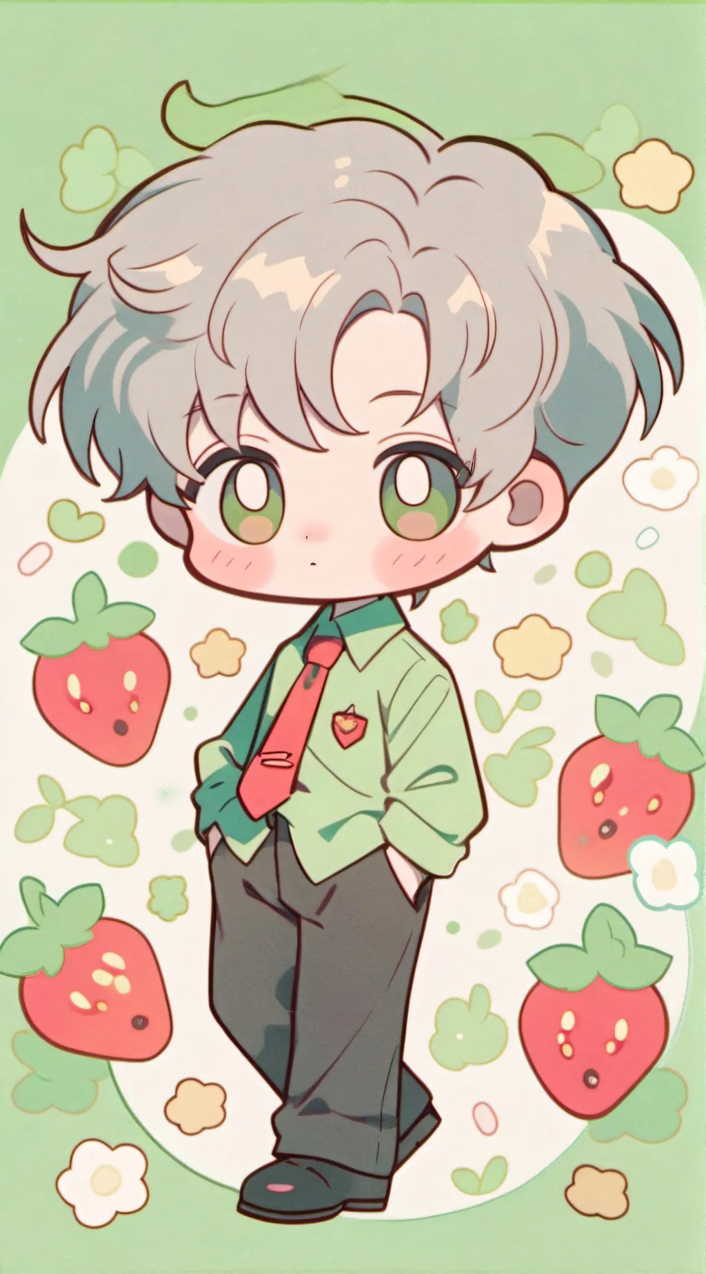 ai character: Larry NeedleMeyer background