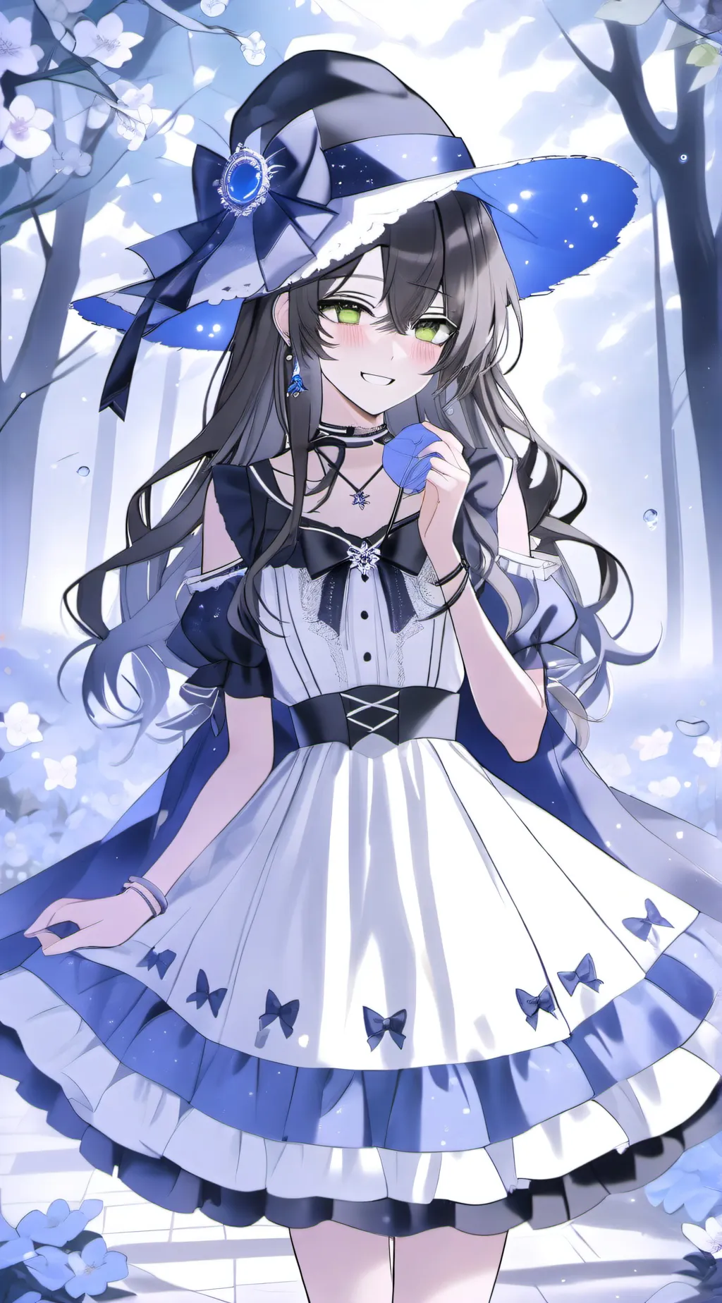 ai character: Ángela background