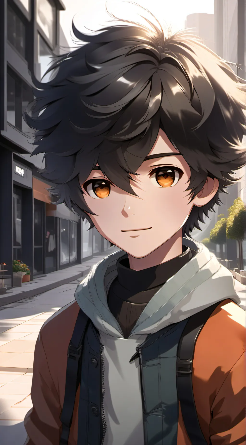 ai character: Michael  background