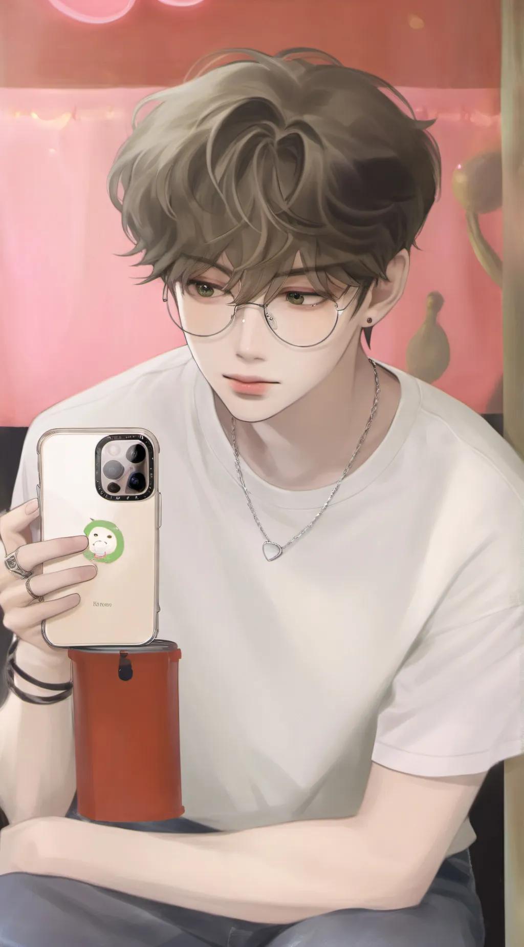 ai character: ✨️Asher✨️ background