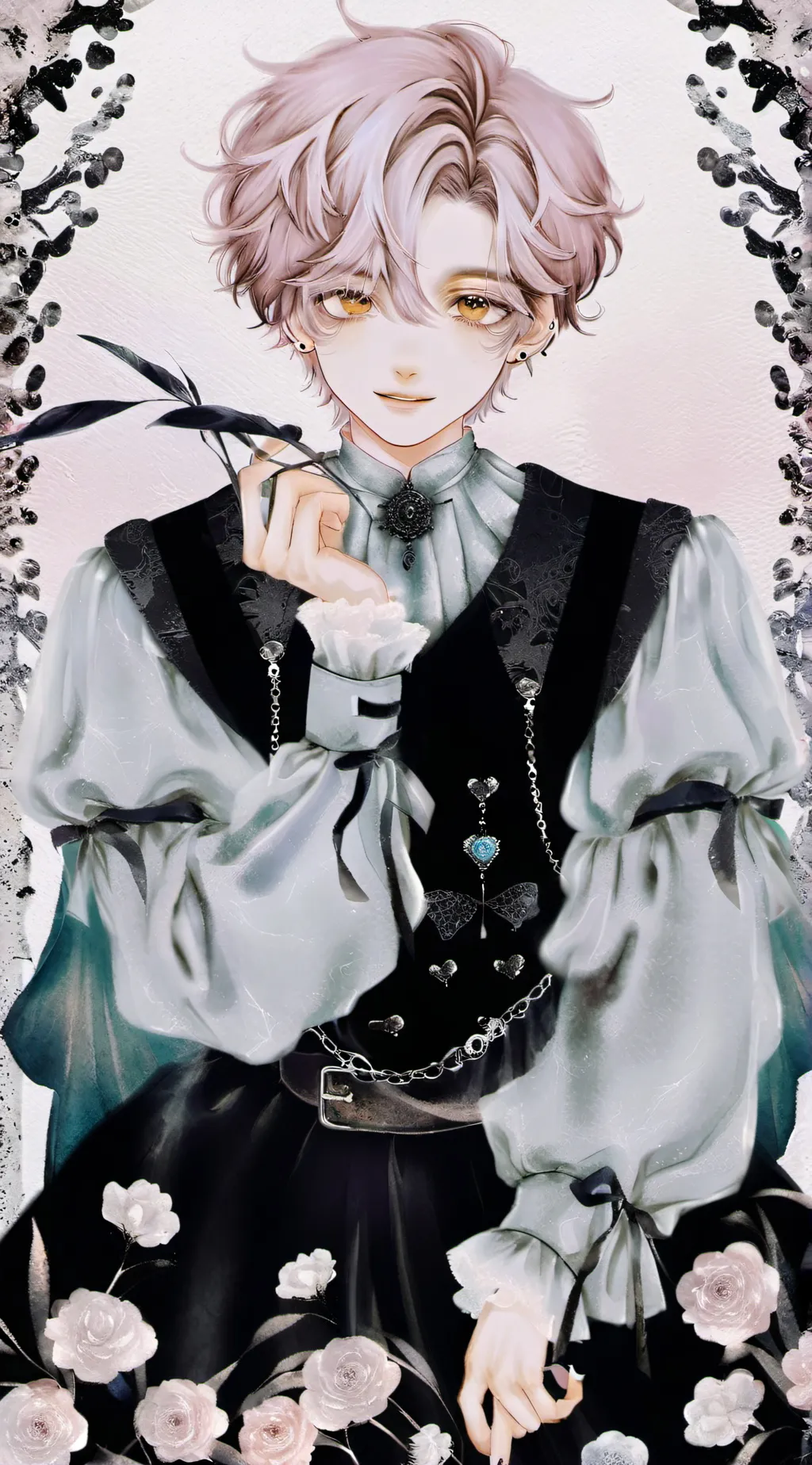 ai character: ♡Kostia🏳️‍🌈 background