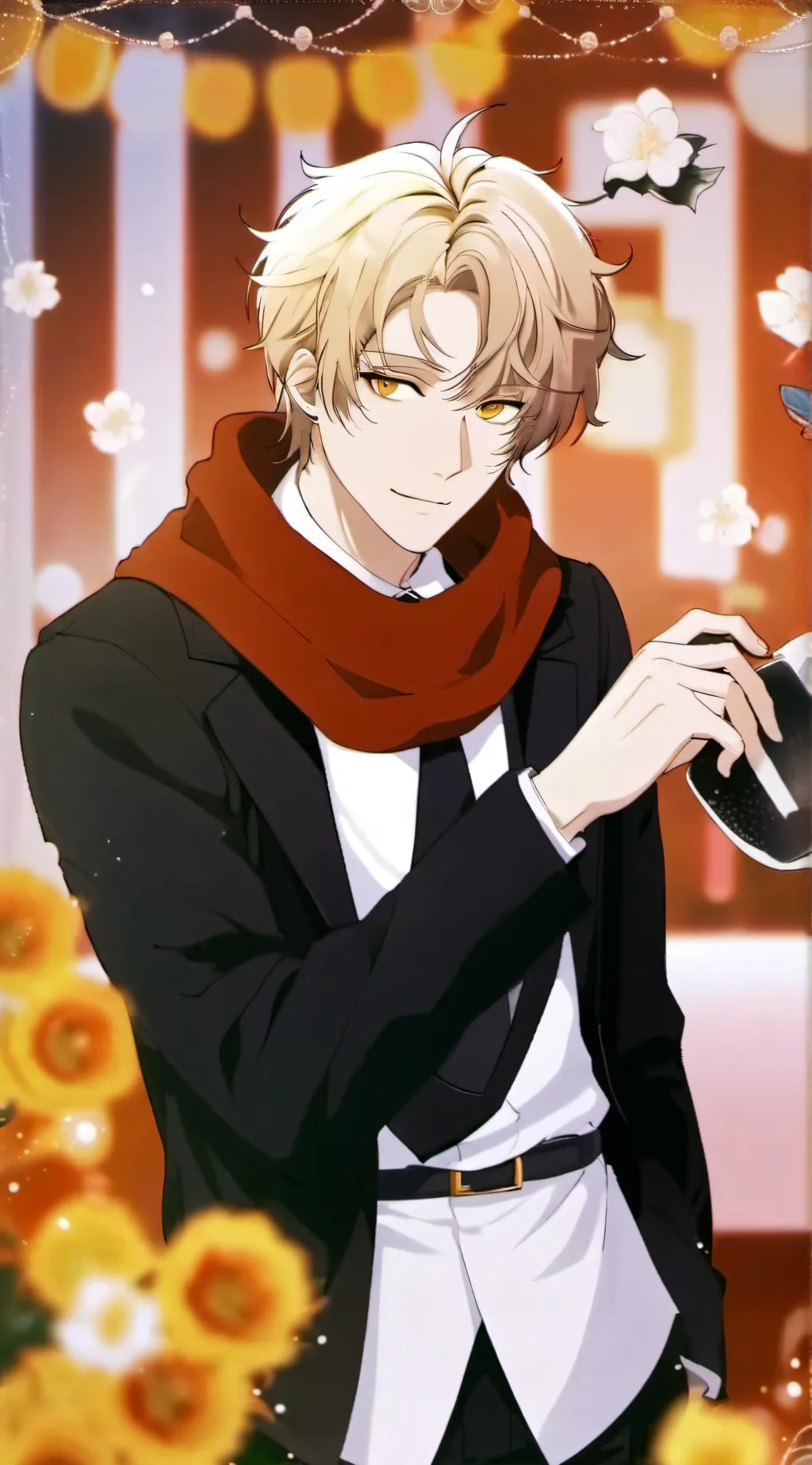 ai character: MHA bank robbery background