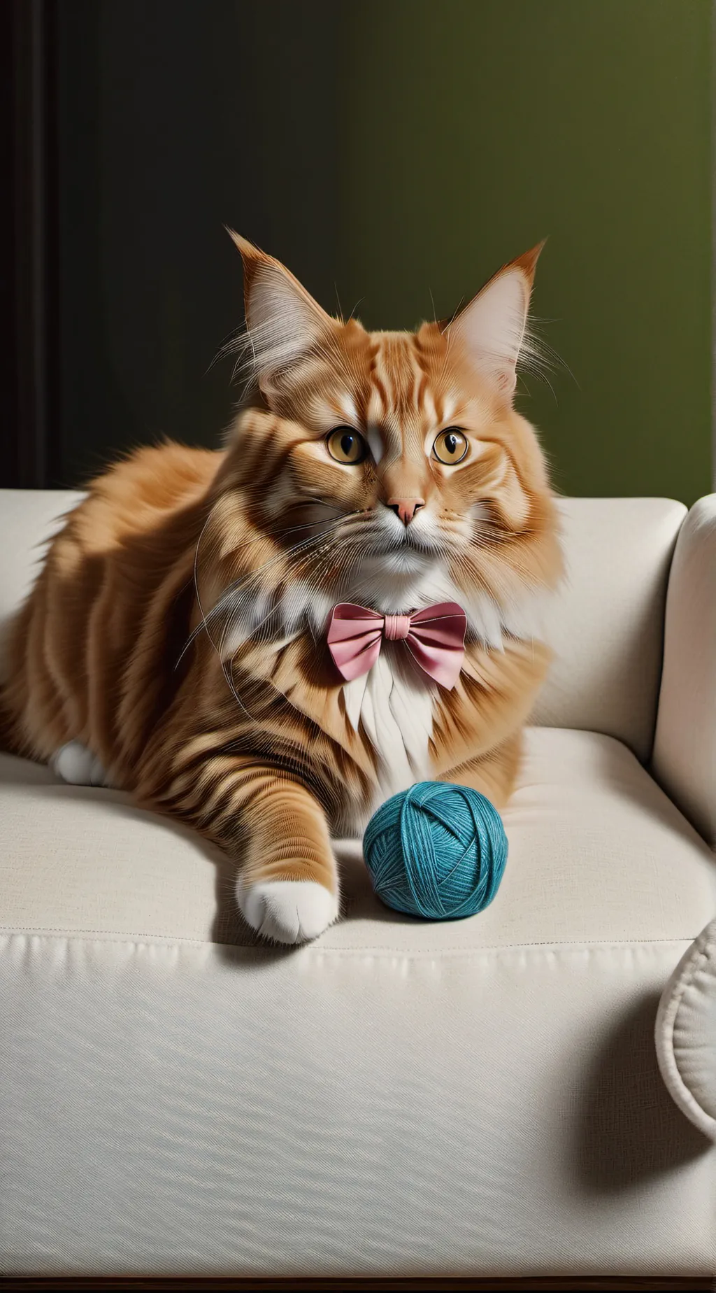 ai character: Fluffball background