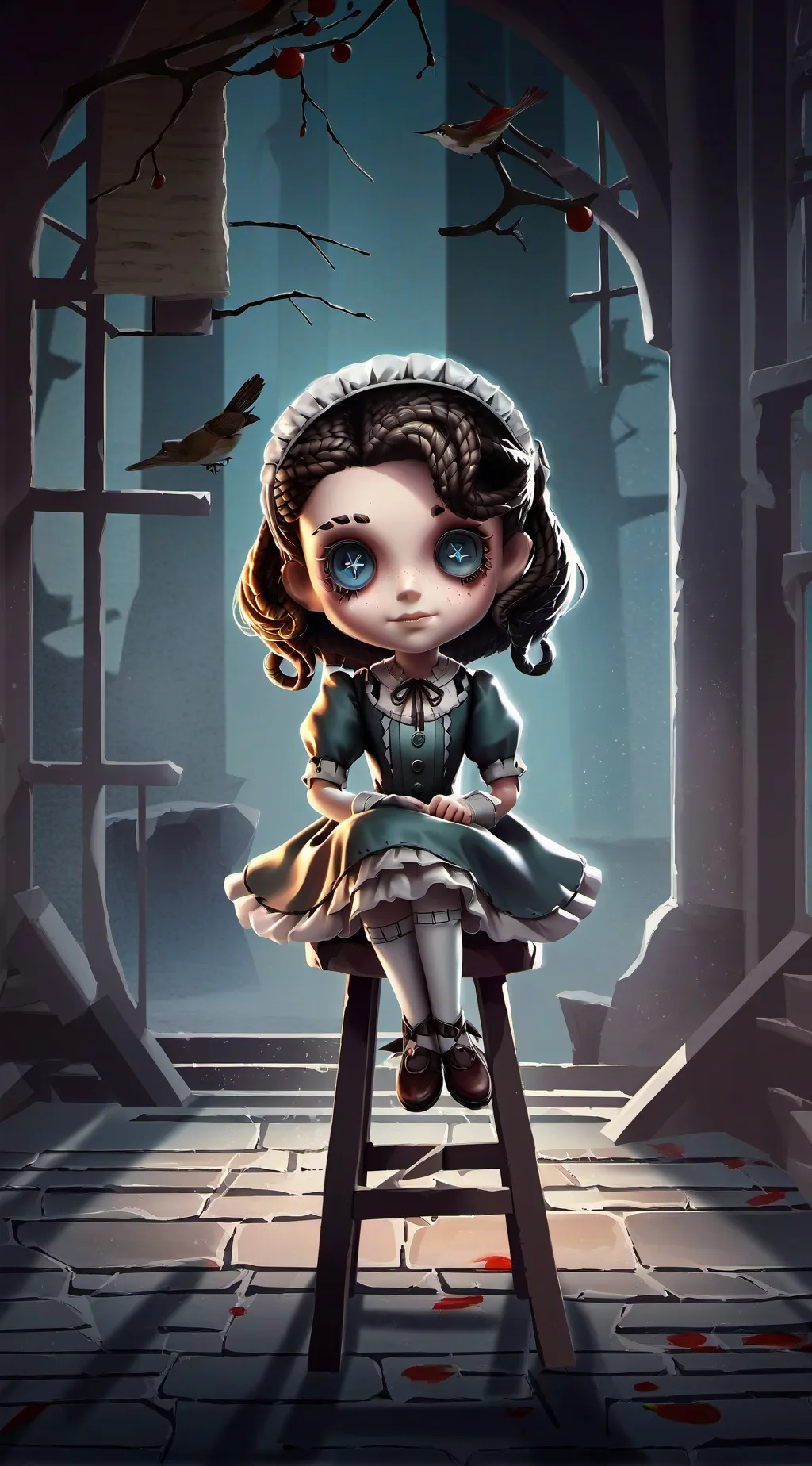 ai character: Dummy background