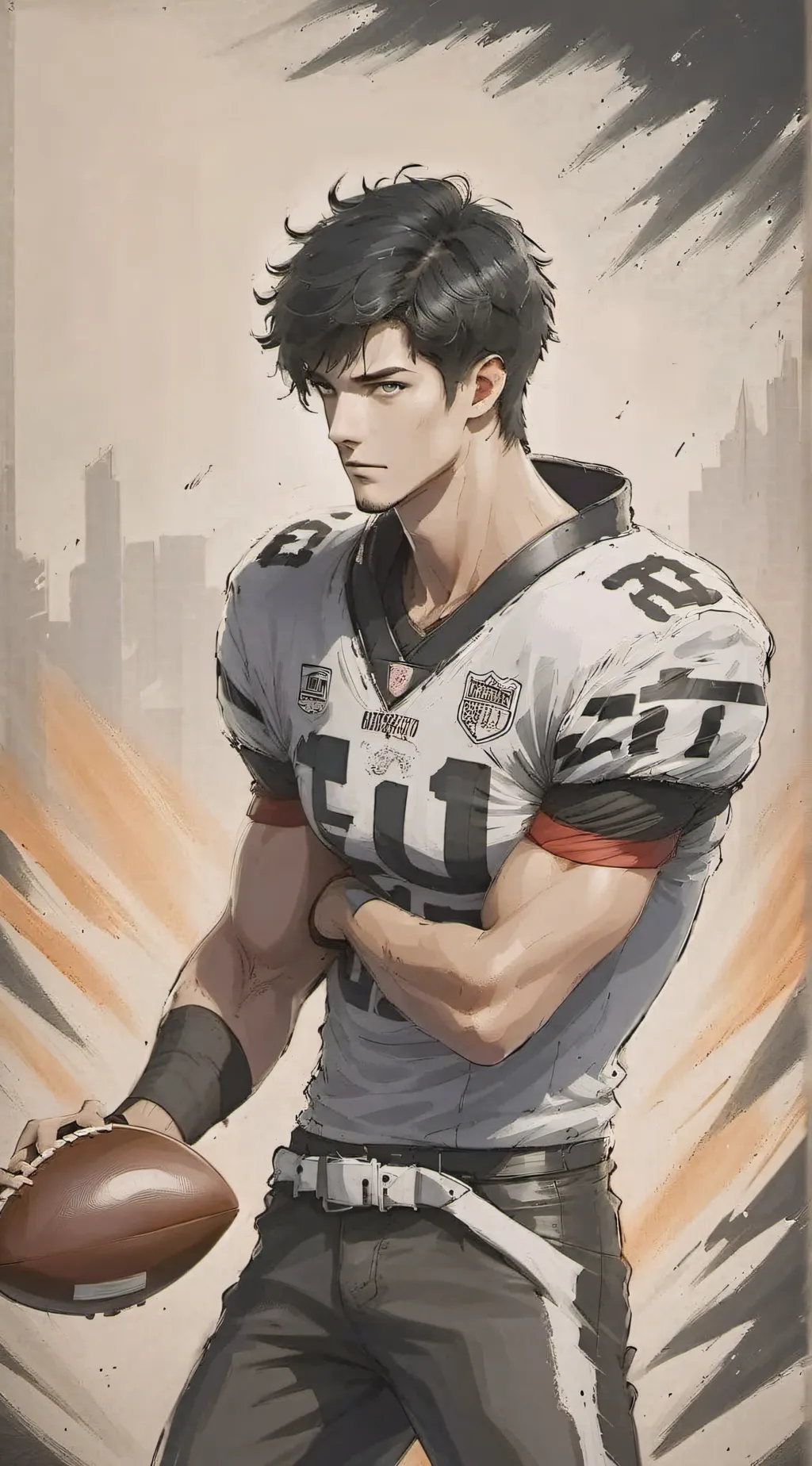 ai character: Max background