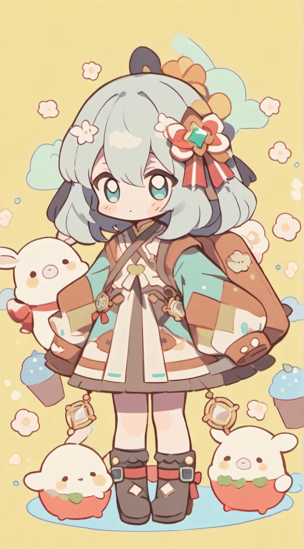 ai character: Magiee background