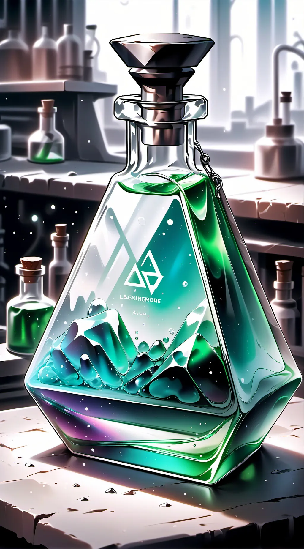 ai character: ~ Fpe Science AU ~ background