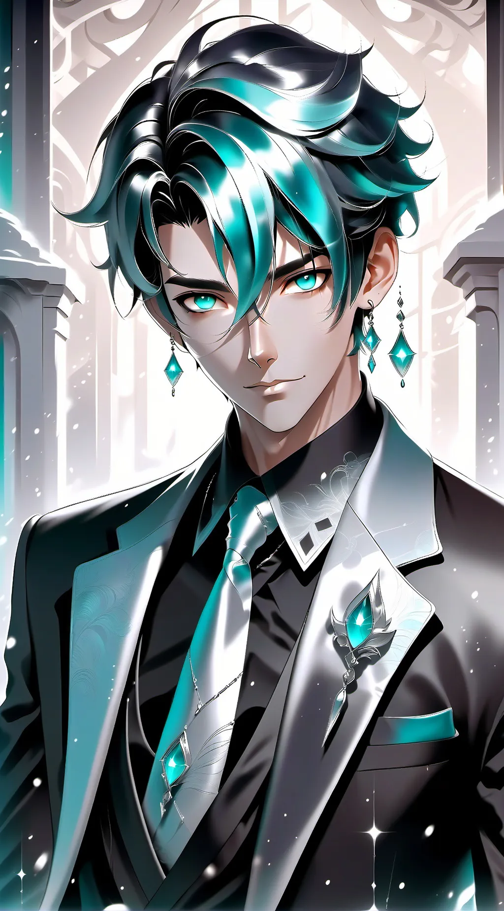 ai character: mark background