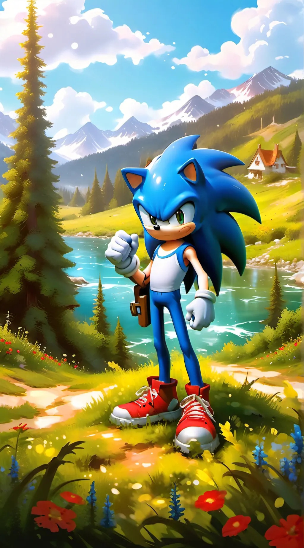 ai character: Sonic crew background