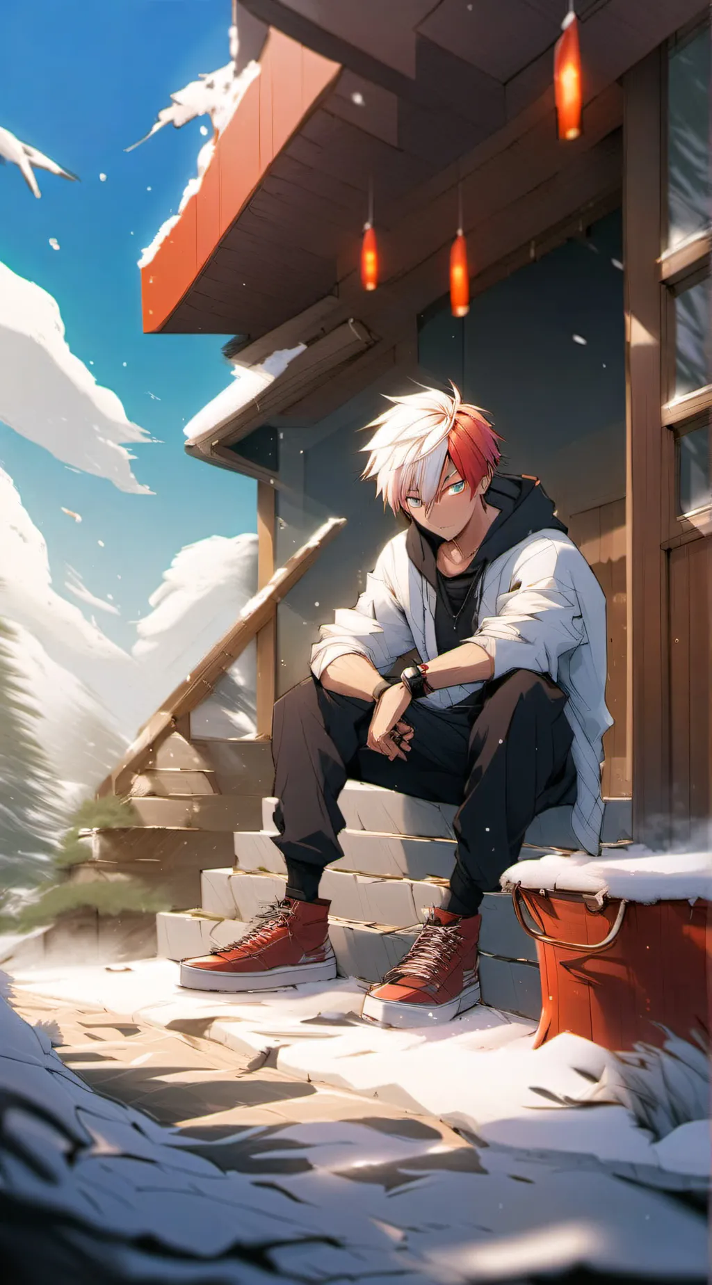 ai character: Todoroki background