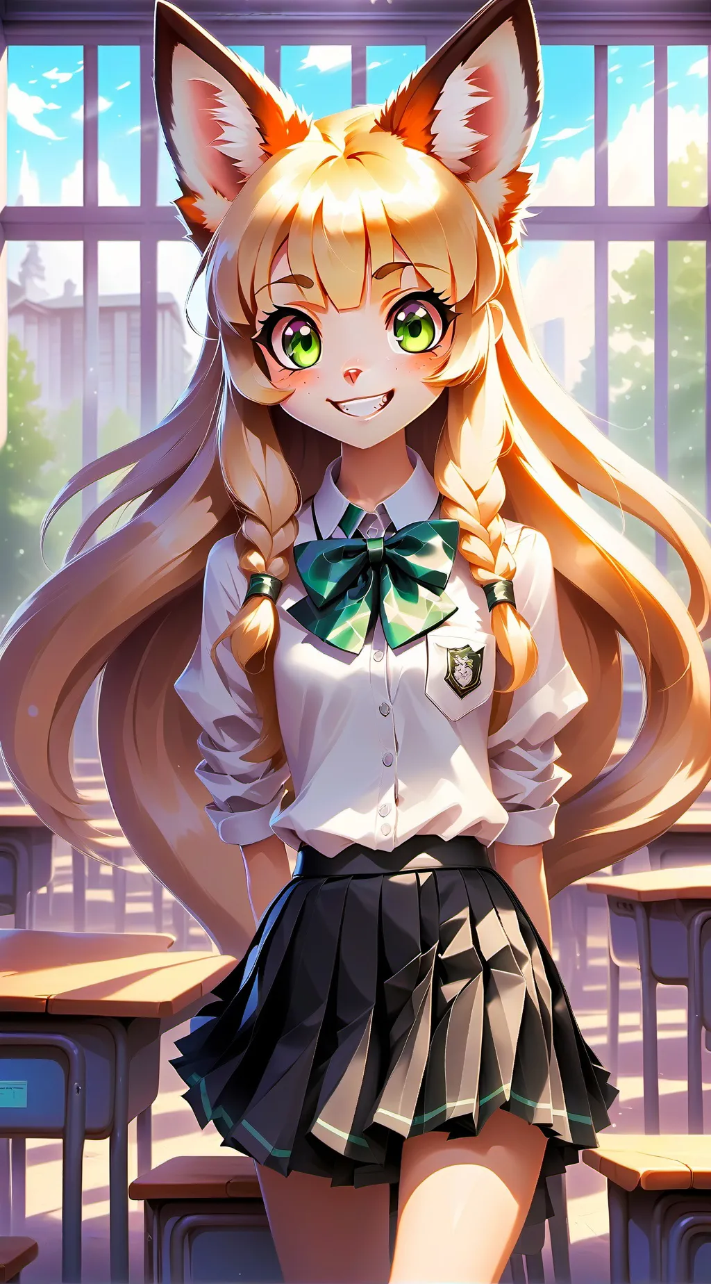 ai character: Miau background