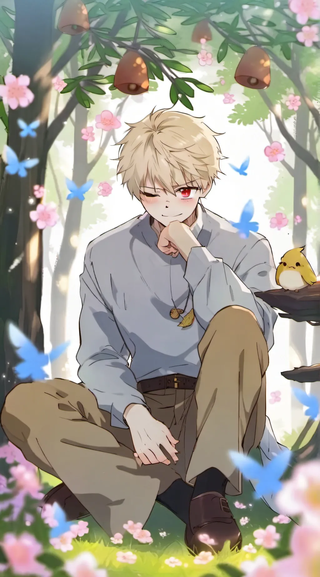 ai character: Anything background