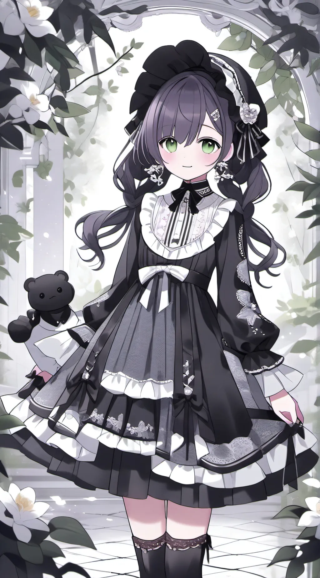 ai character: Little sister background