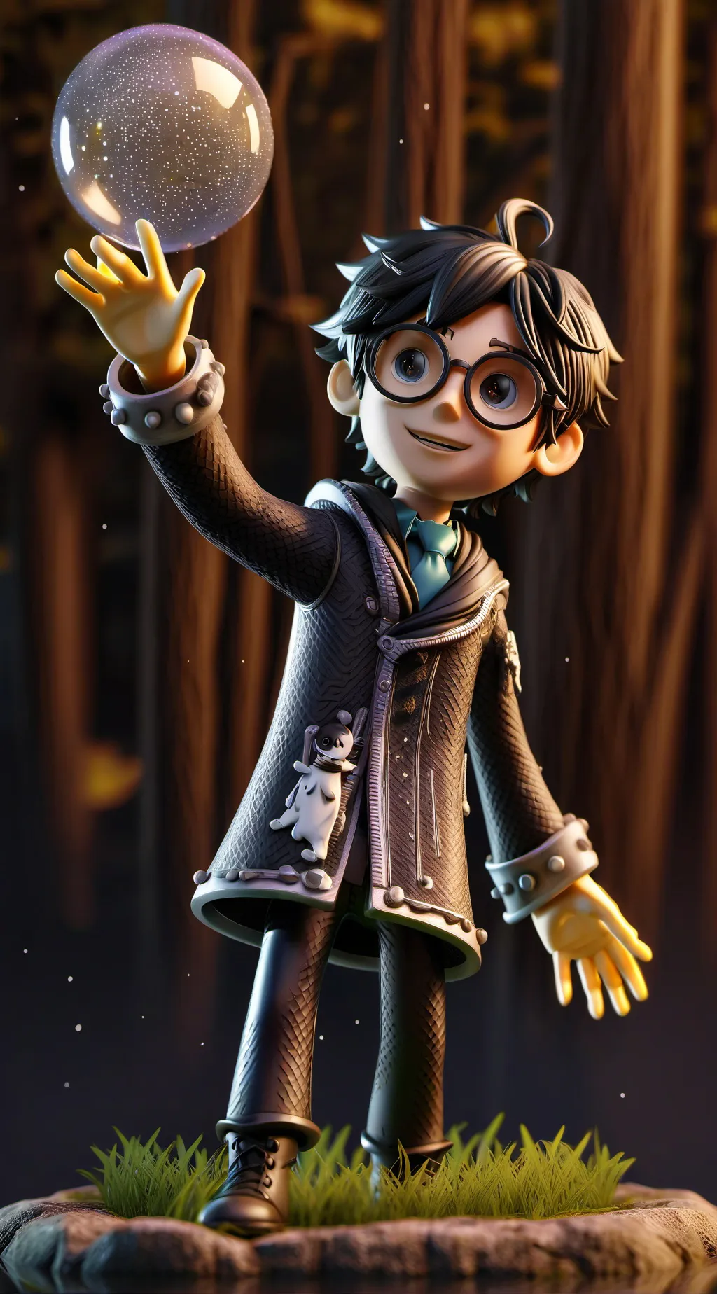 ai character: ai genorated background