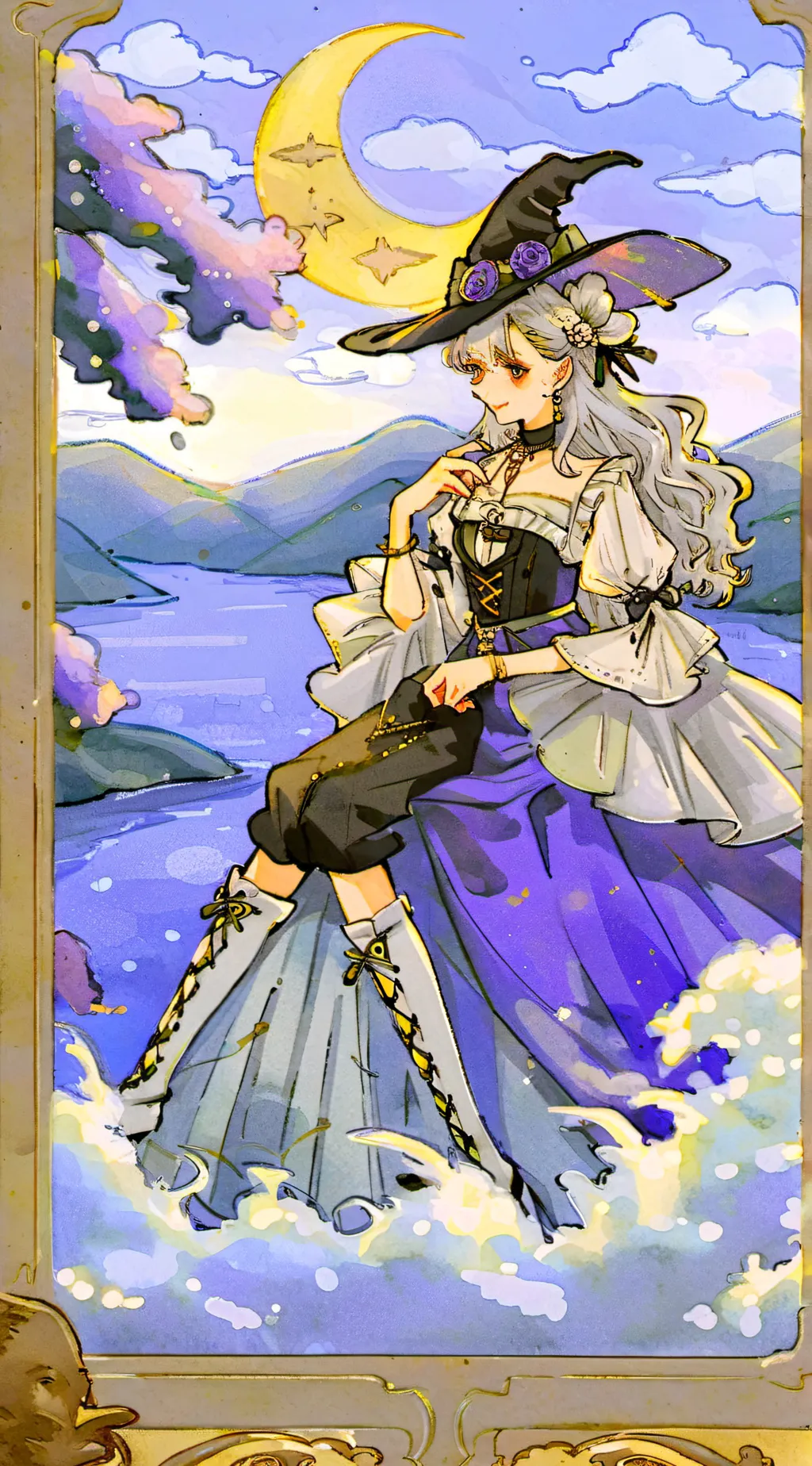 ai character: Amethyst background