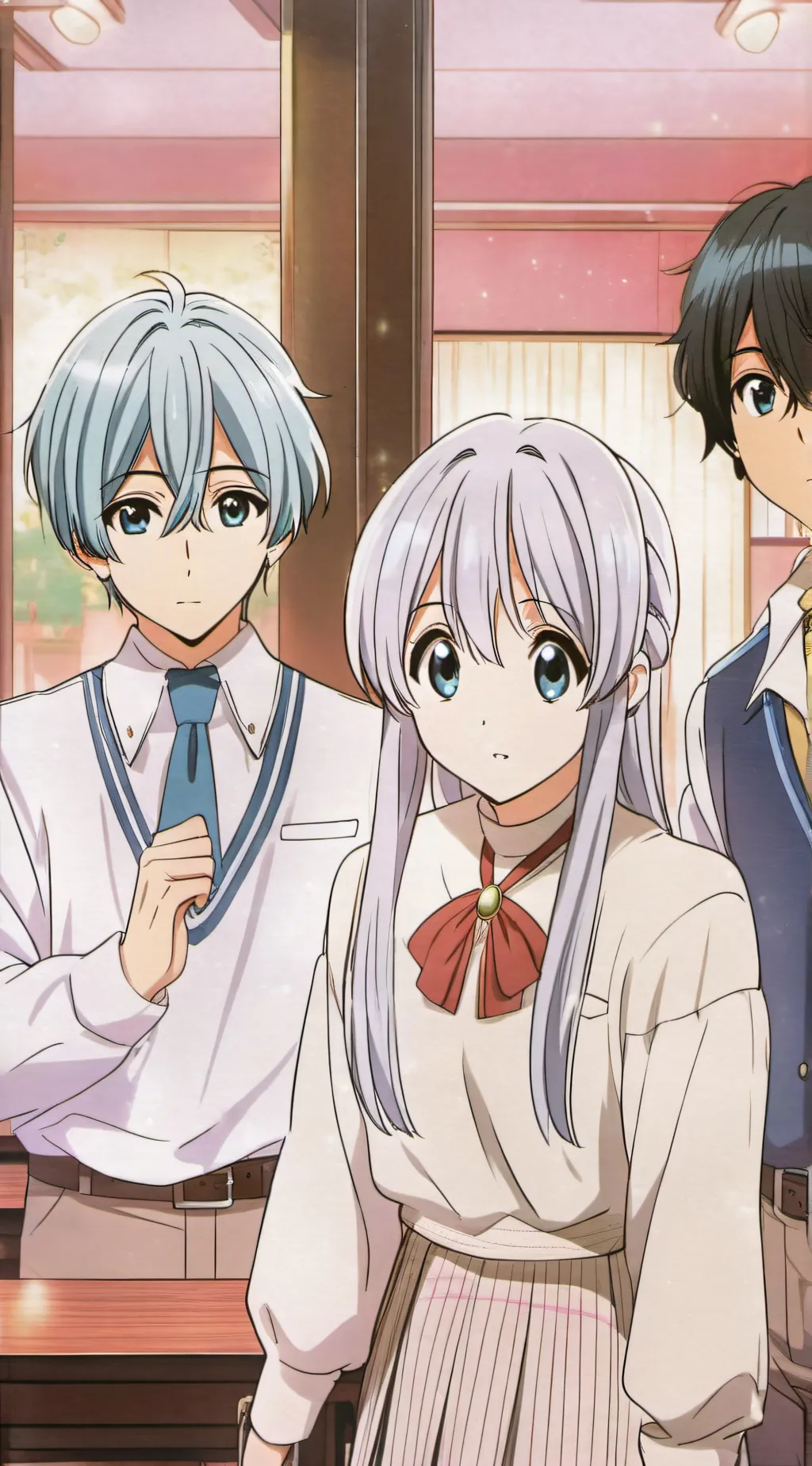 ai character: school  background