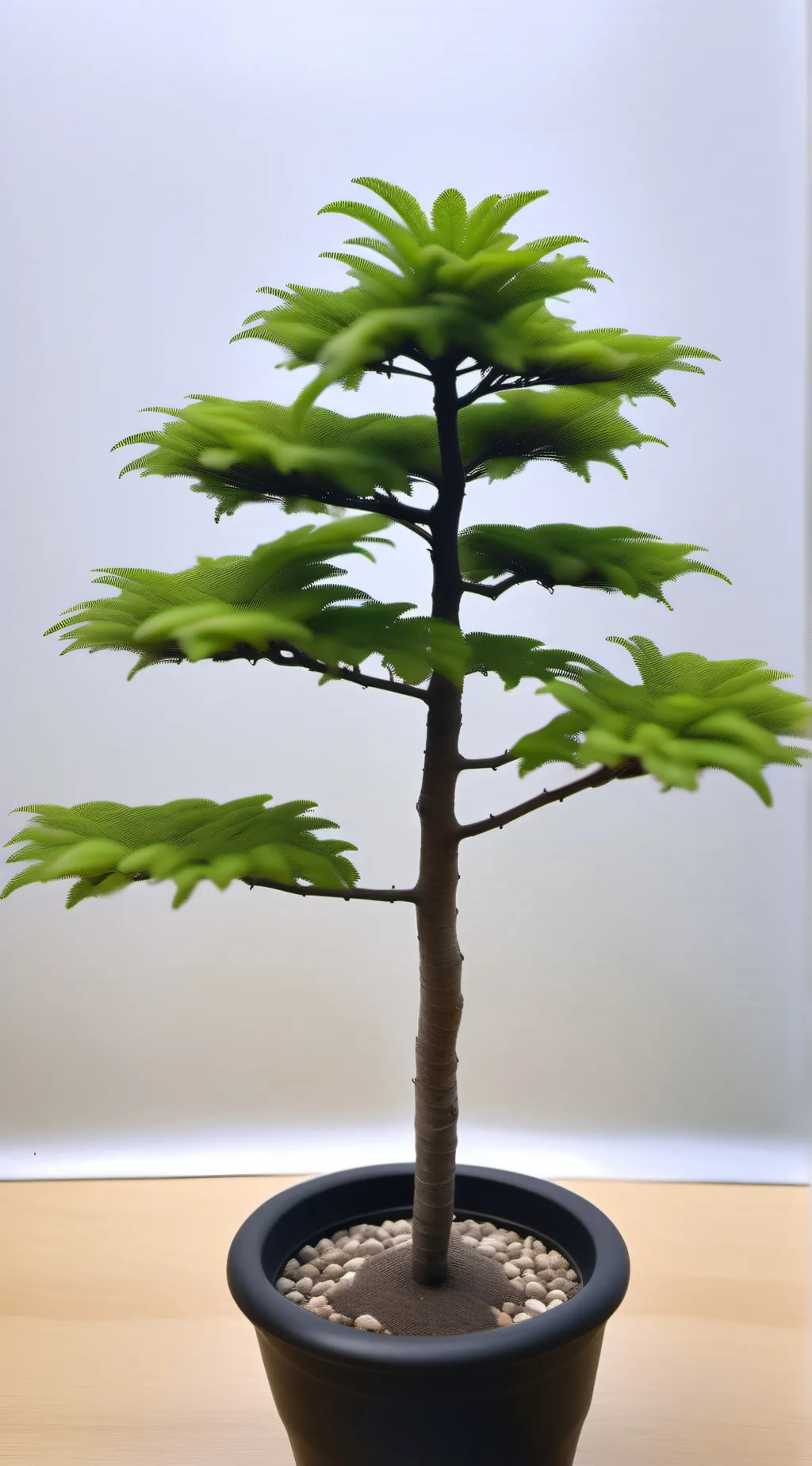 ai character: cooksonia plant background