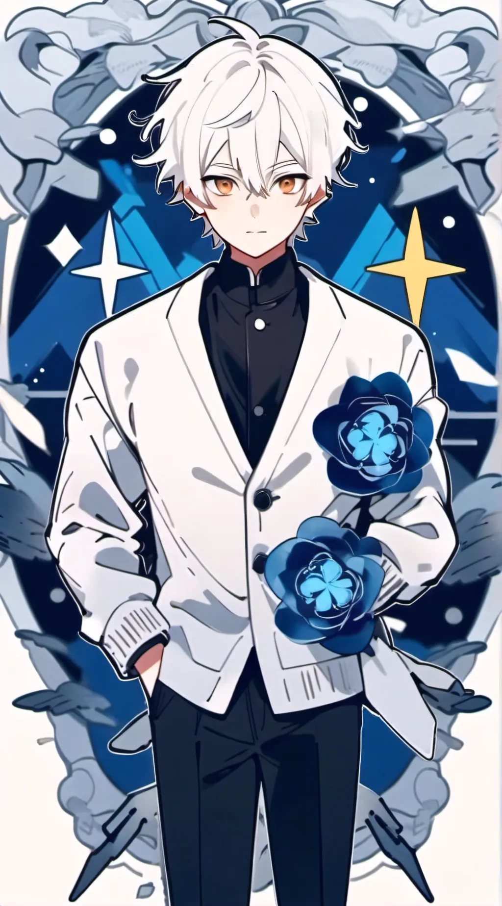 ai character: hybrid valefore background