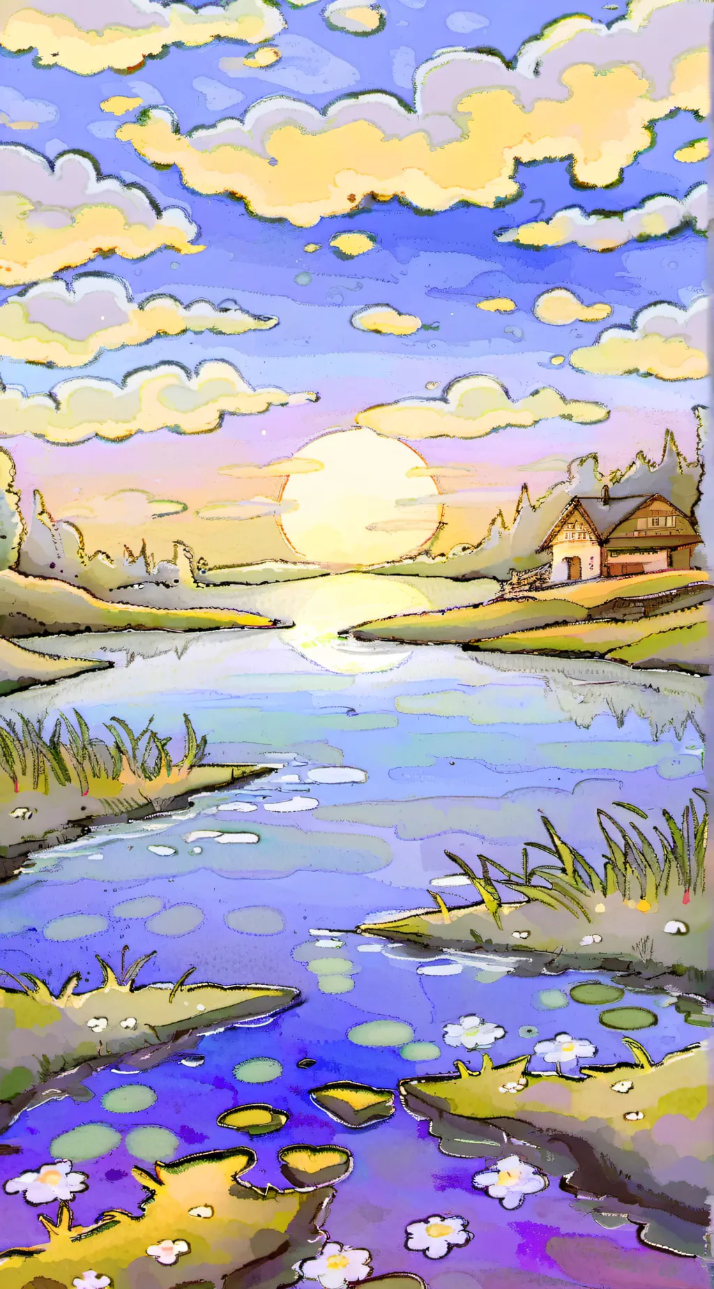 ai character: Touch Grass 💀 background