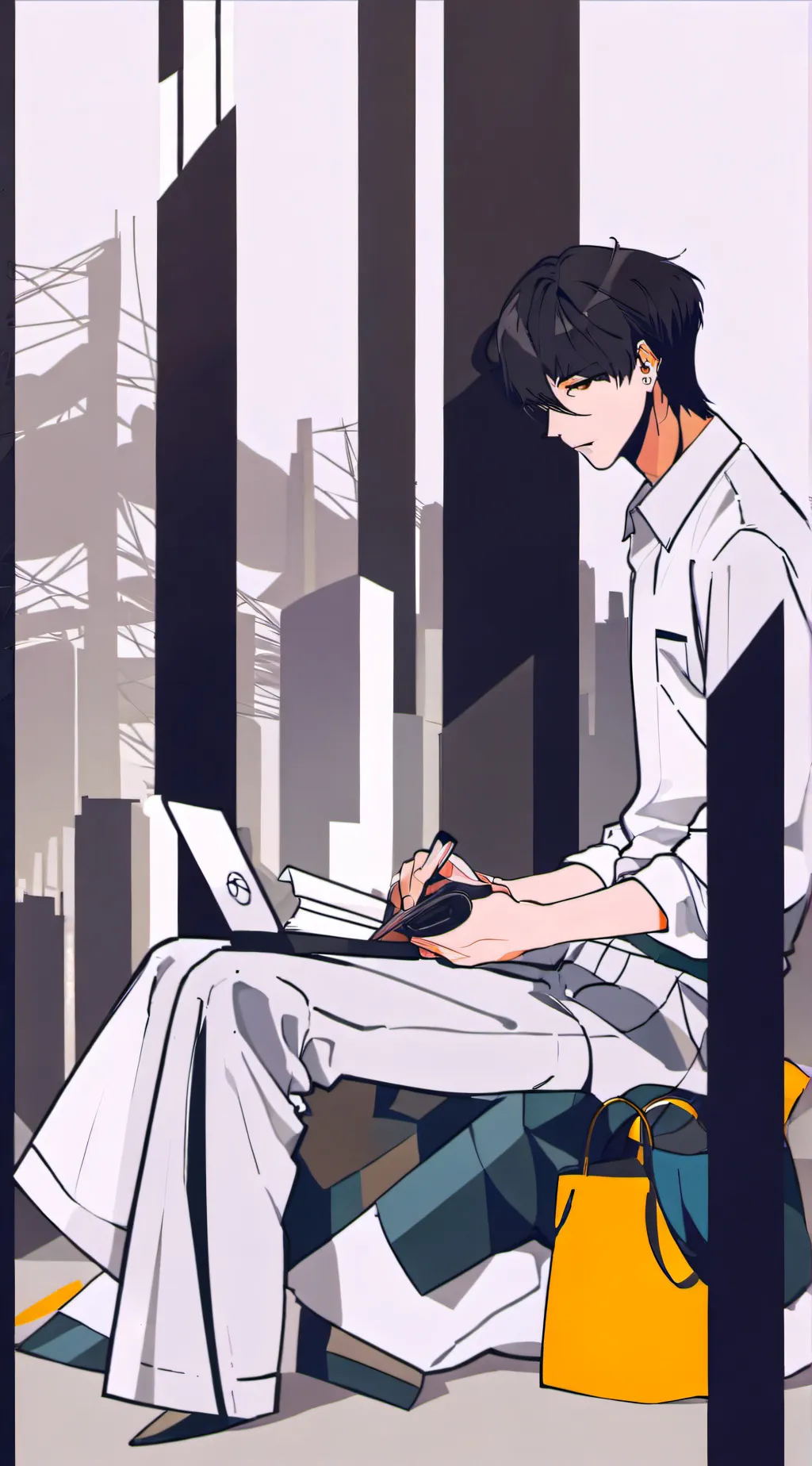 ai character: Jake￼￼ background