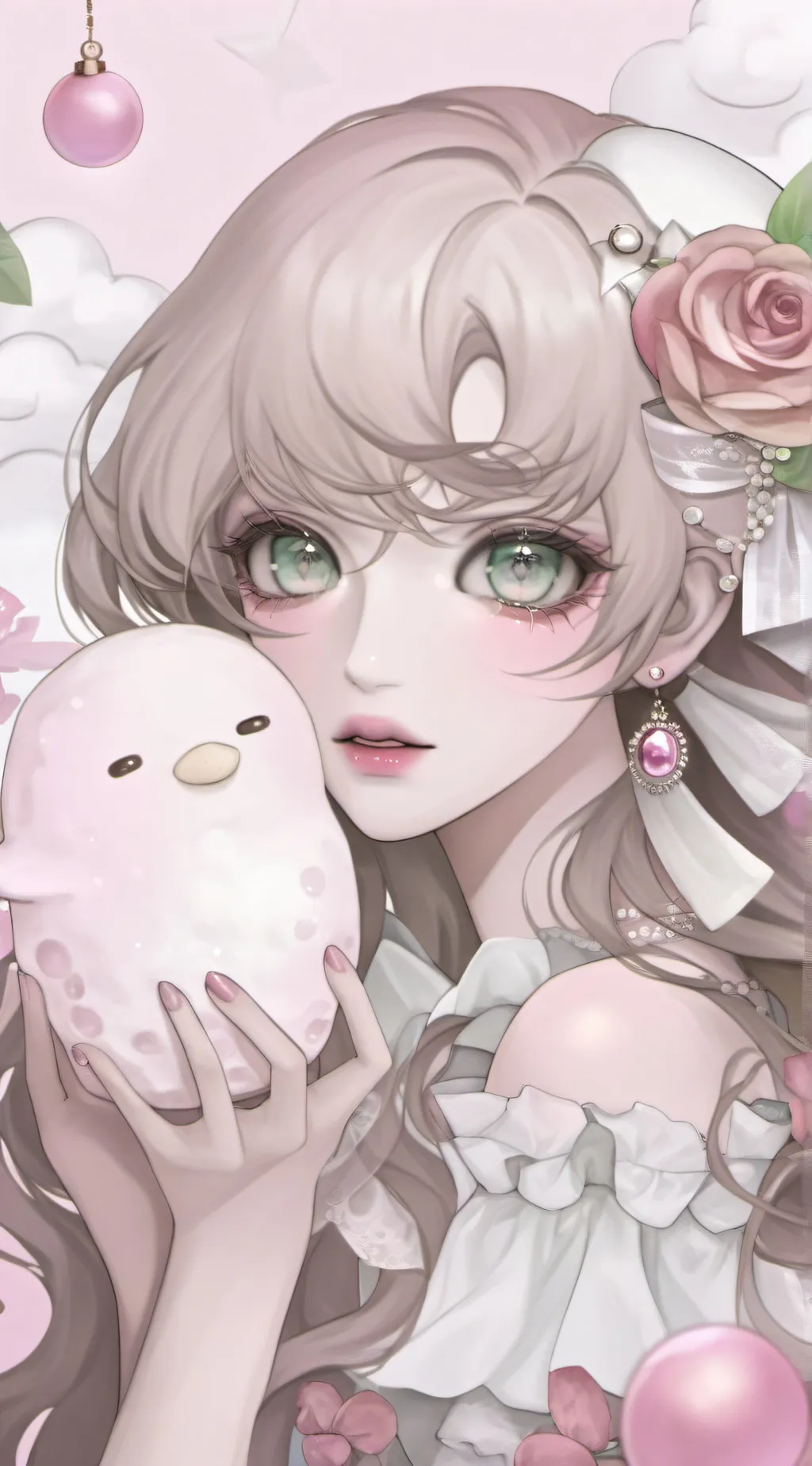 ai character: ~Deluxy~ background