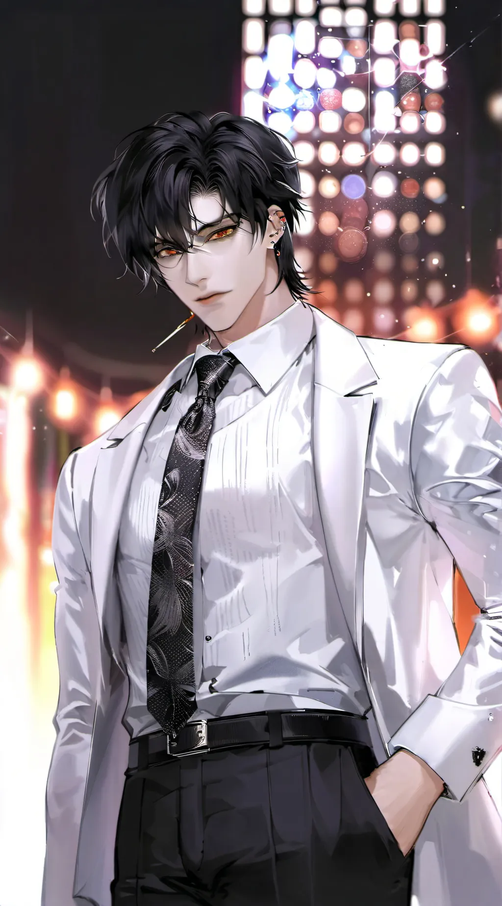 ai character: •Elijah• background