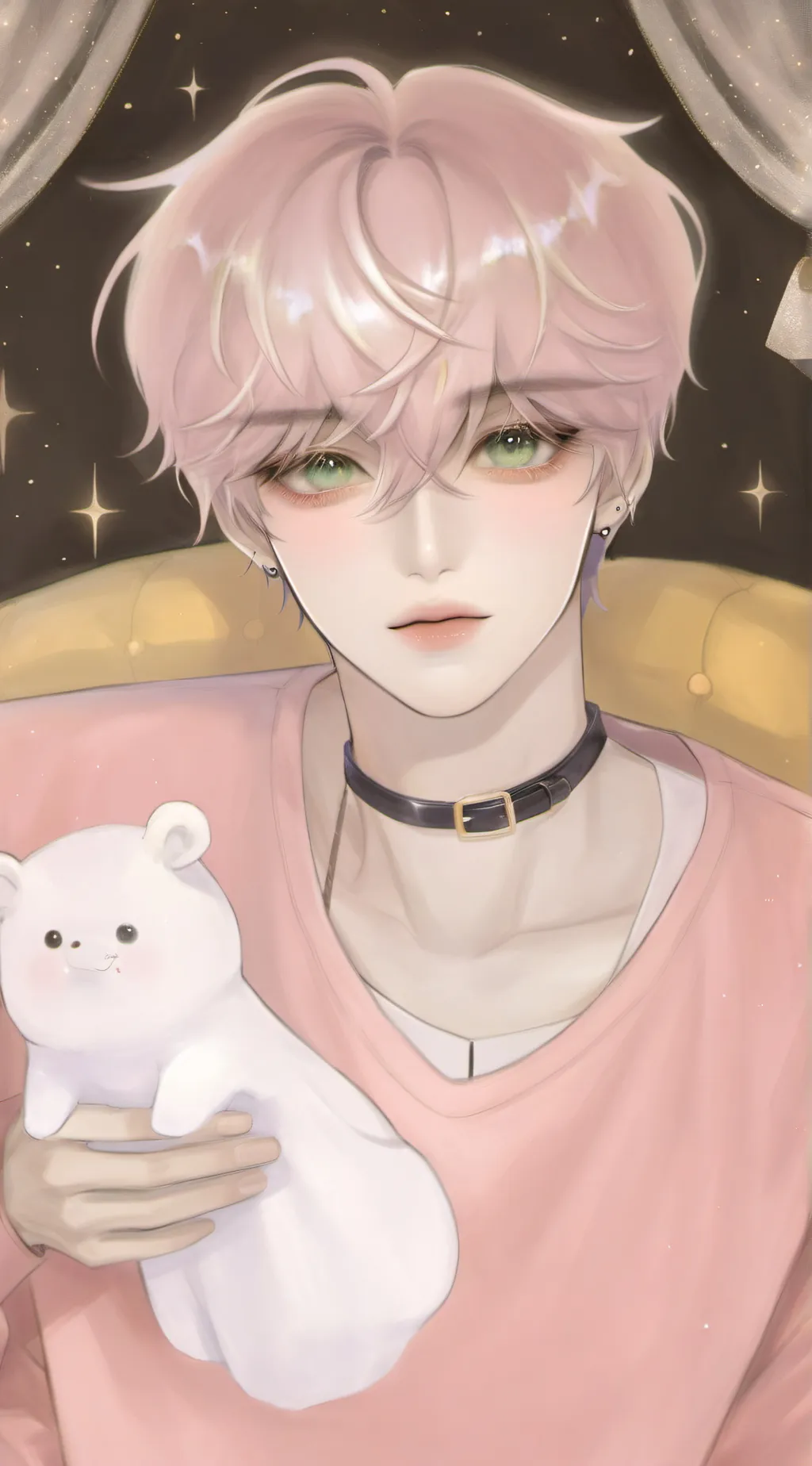 ai character: Alex! background