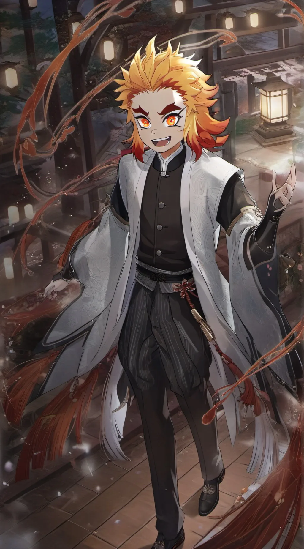 ai character: 🔥Rengoku Kyojuro🔥 background