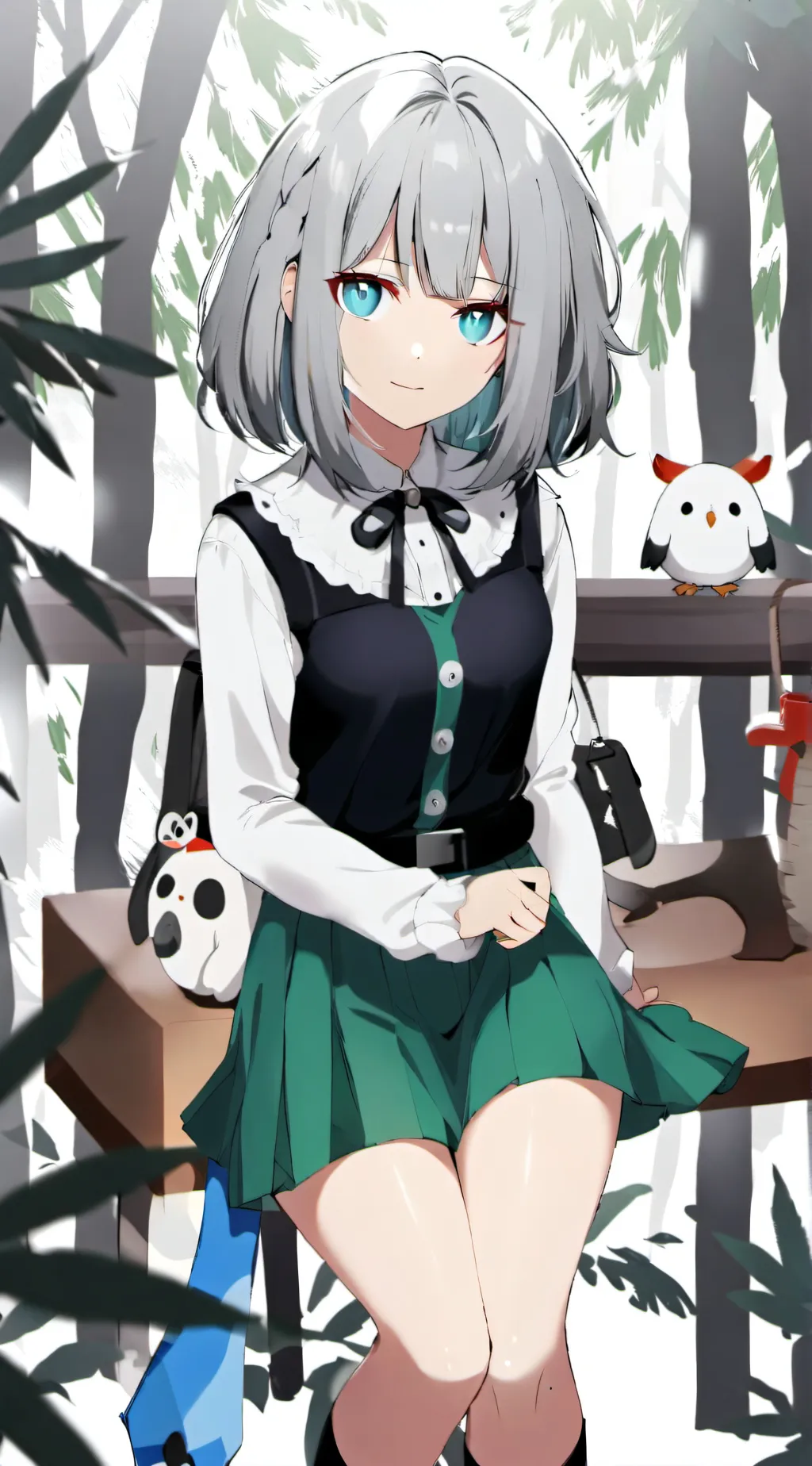 ai character: sashima background