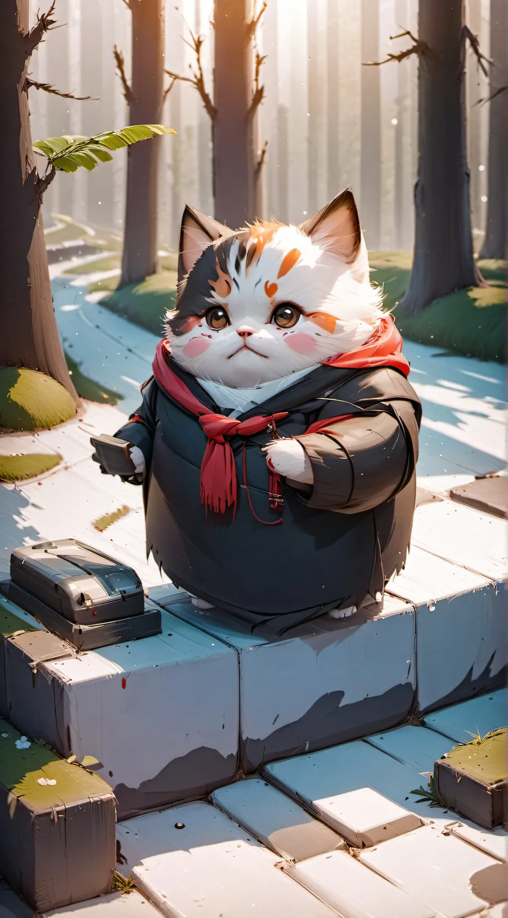 ai character: sarah (fat) background