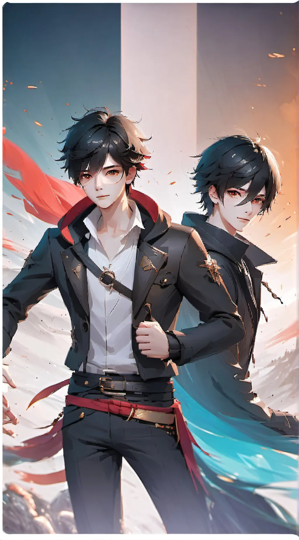 ai character: jaxon and anthony  background