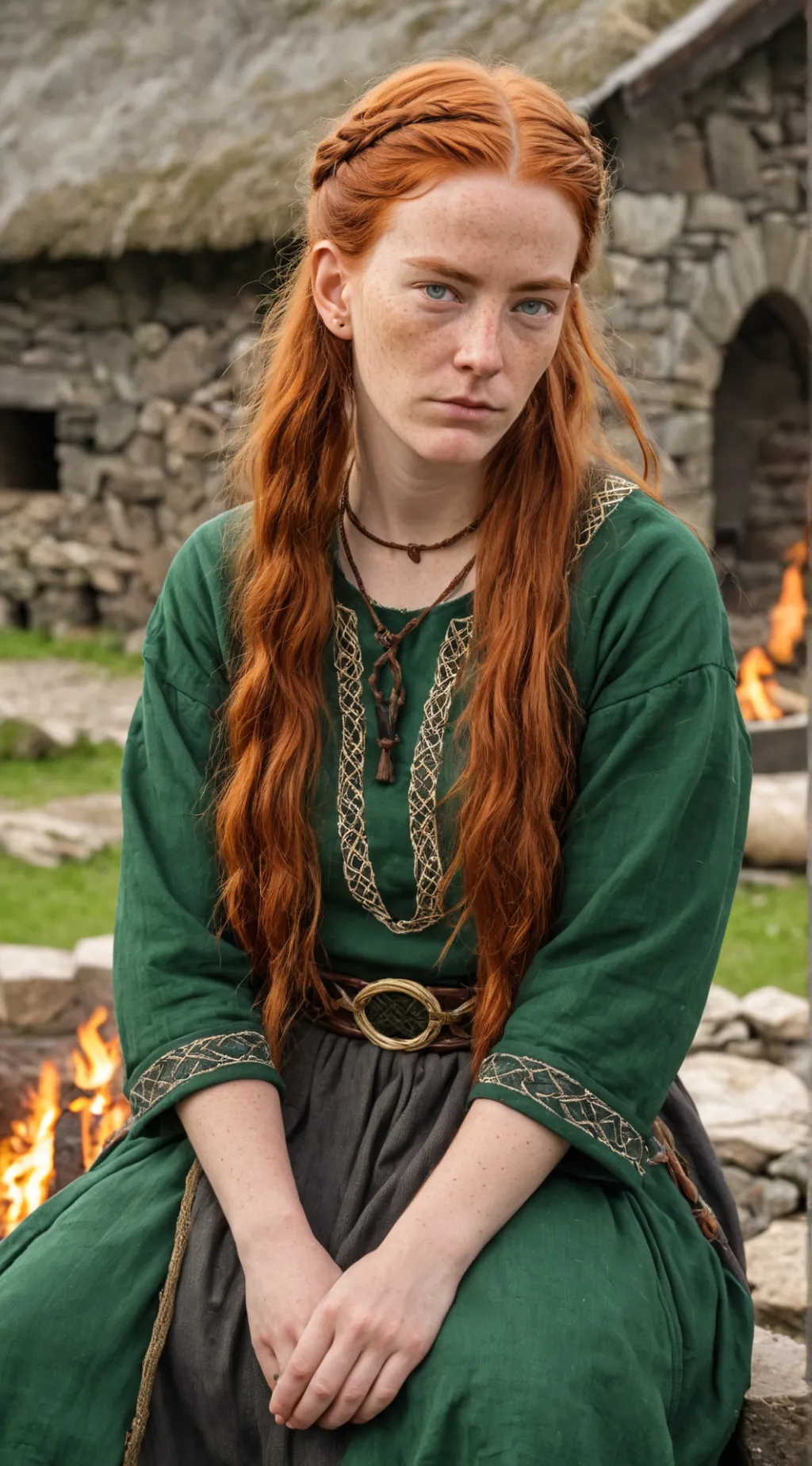 ai character: Rose  background