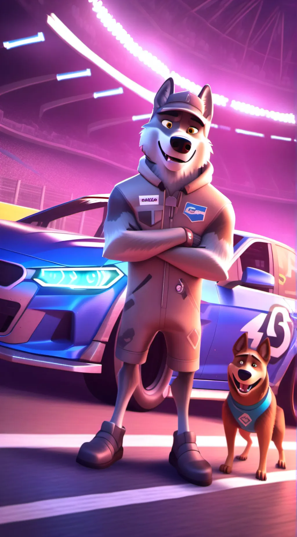 Talkie AI - Chat with Balto NASCAR 