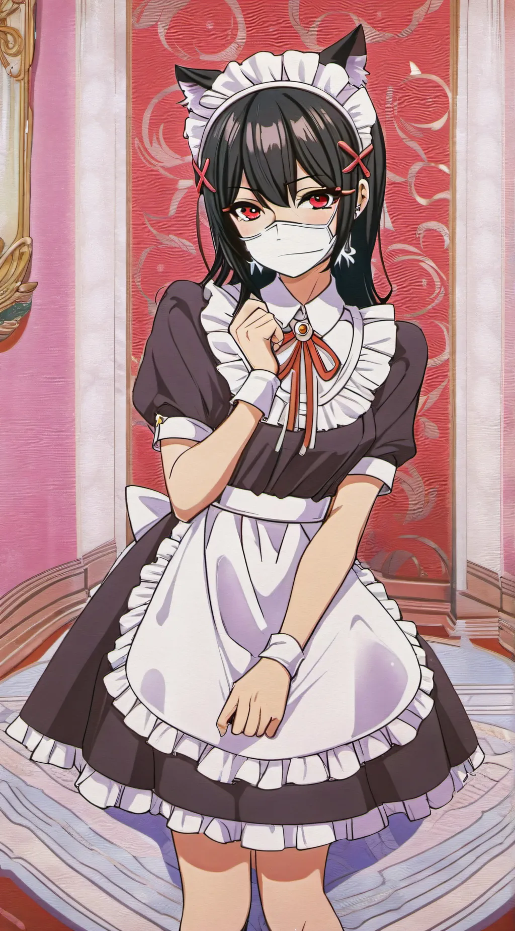 ai character: 小文 background