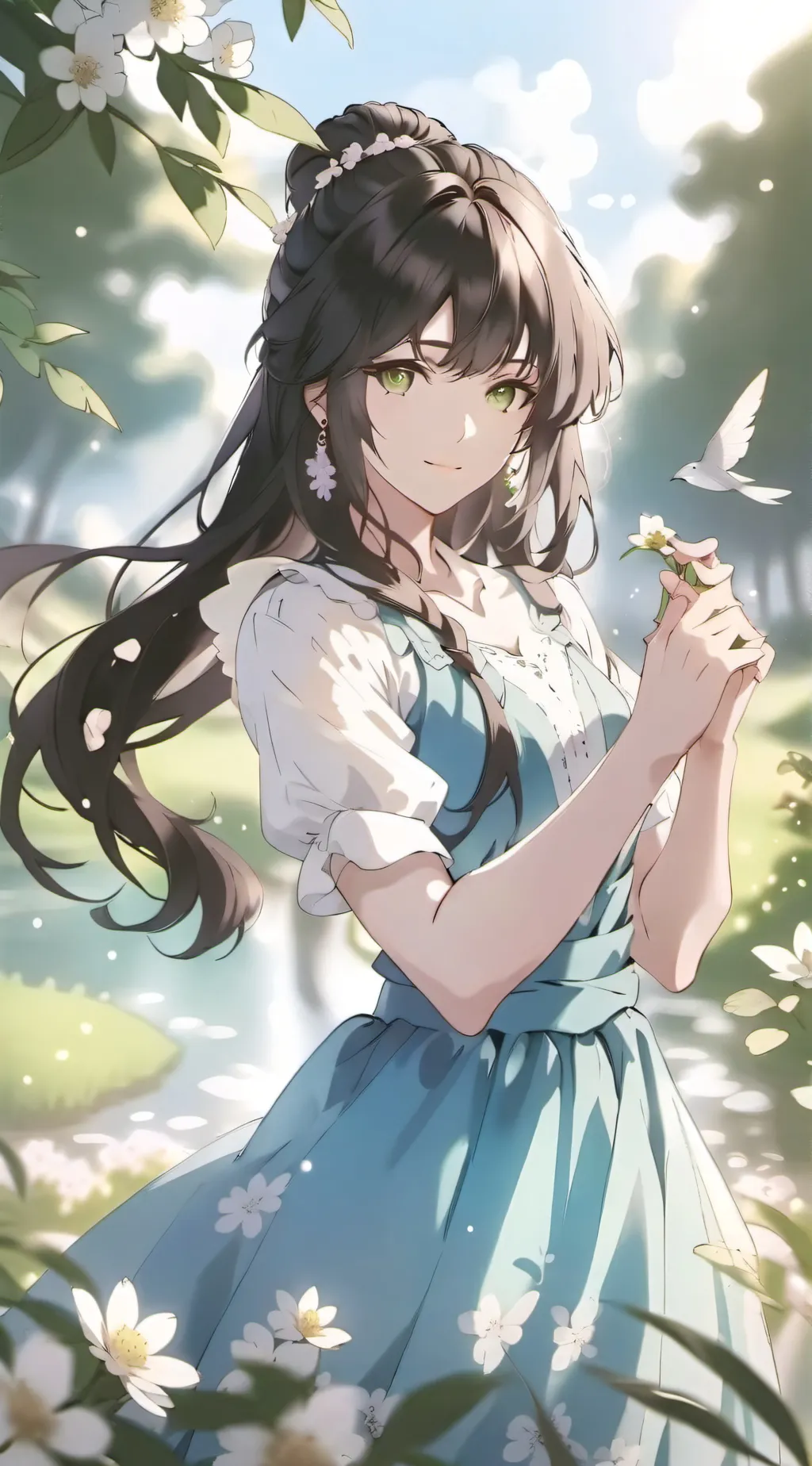 ai character: your girlfriend  background