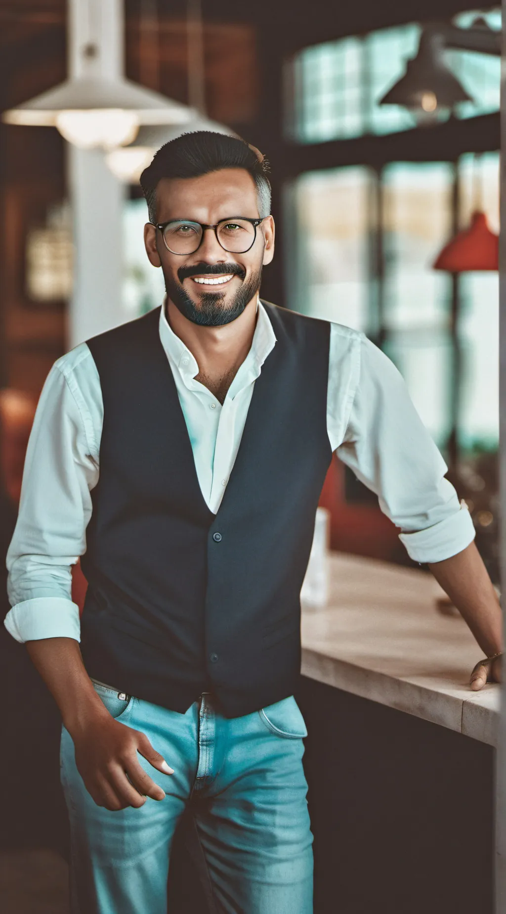 ai character: john  background