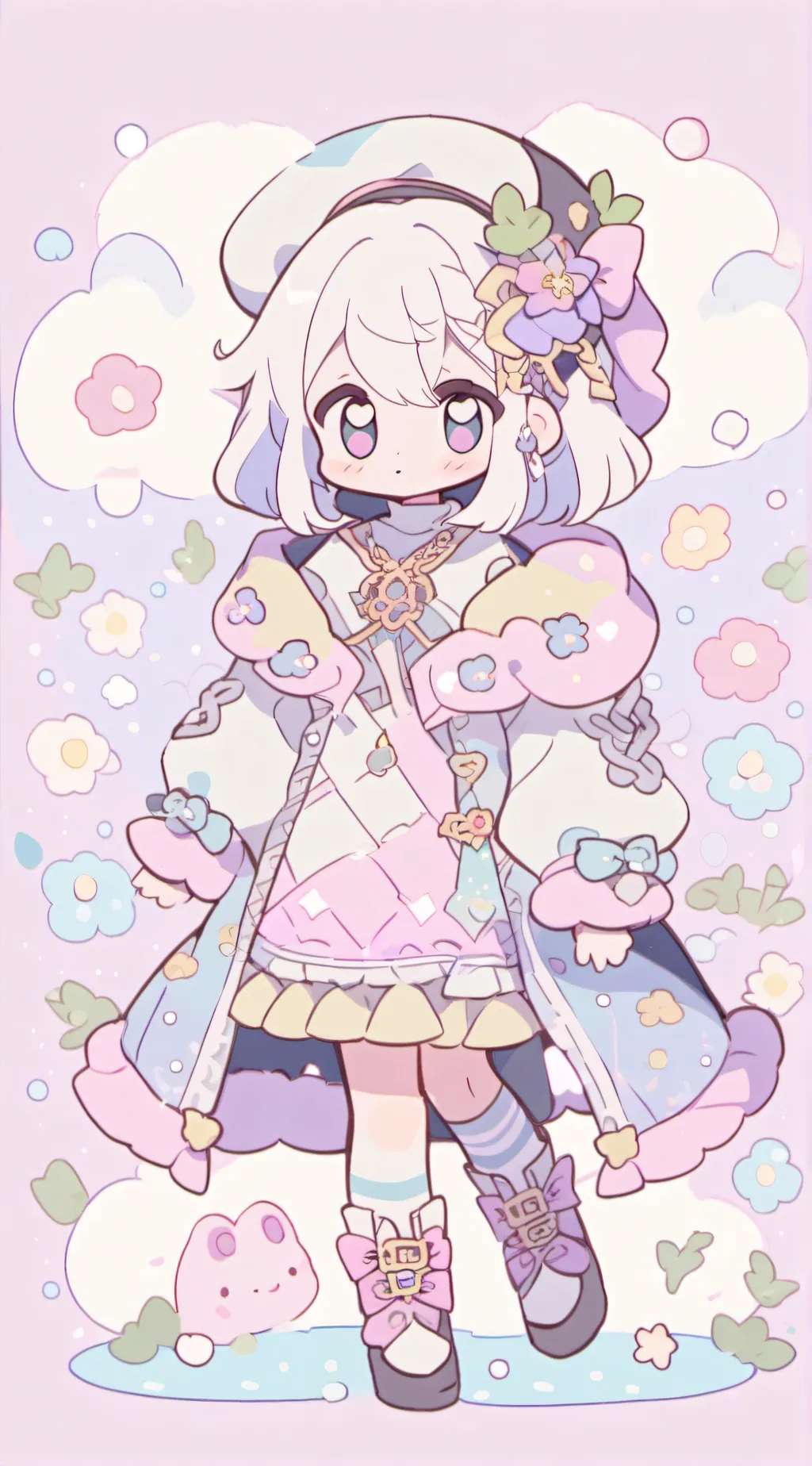 ai character: ñita background