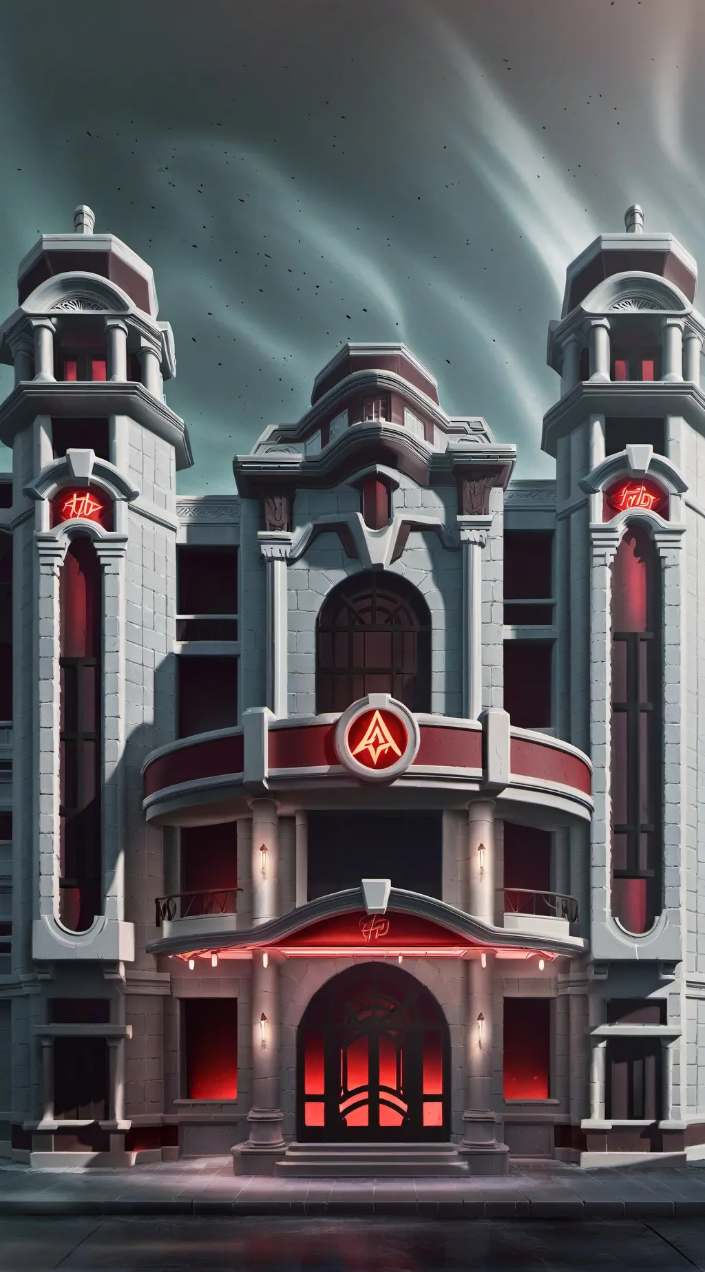 ai character: Hazbin hotel!  background