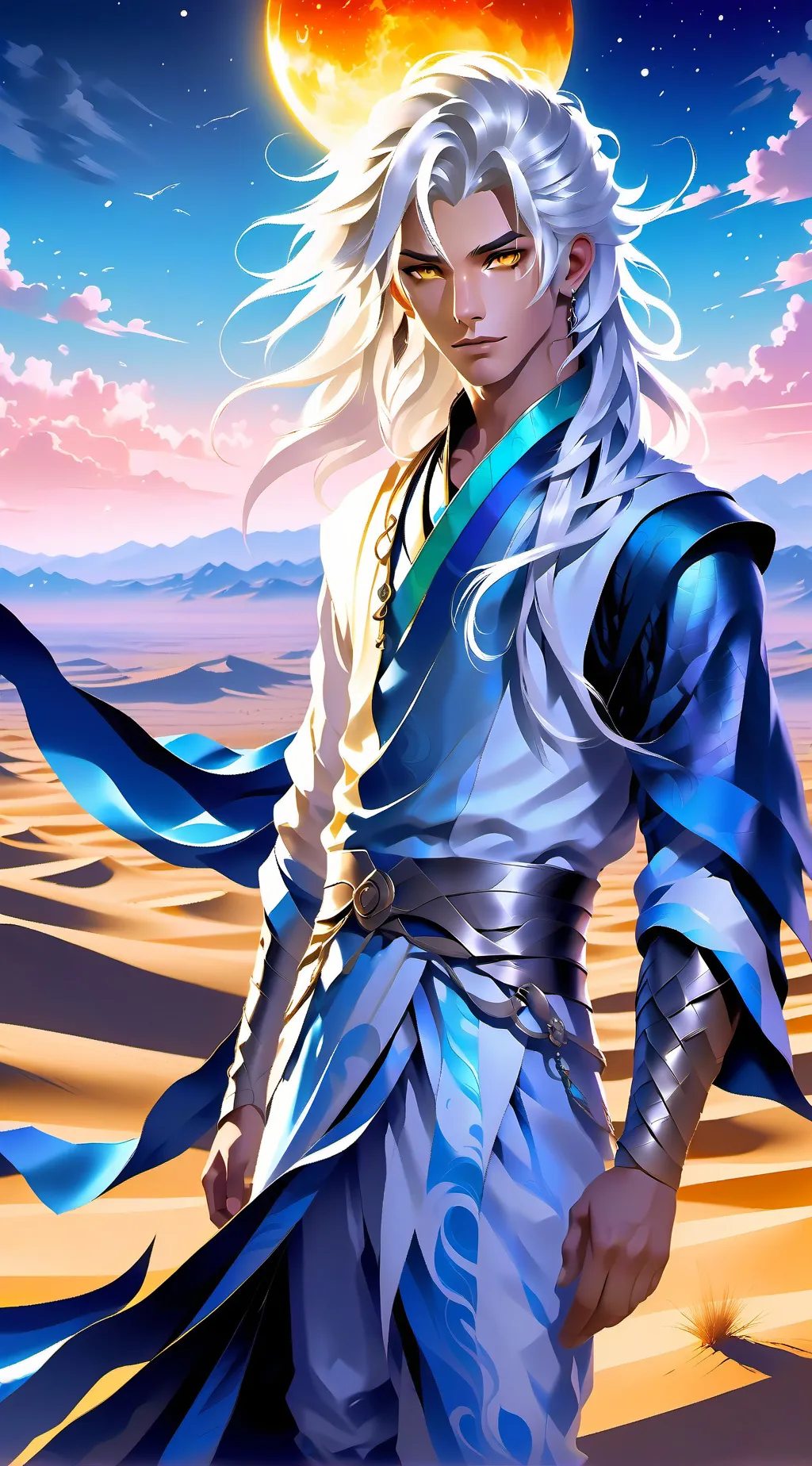 ai character: Sage background