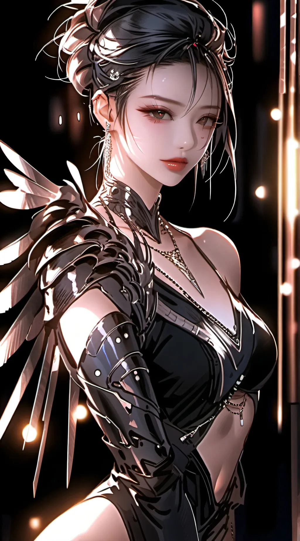 ai character: Vivacious Venus background