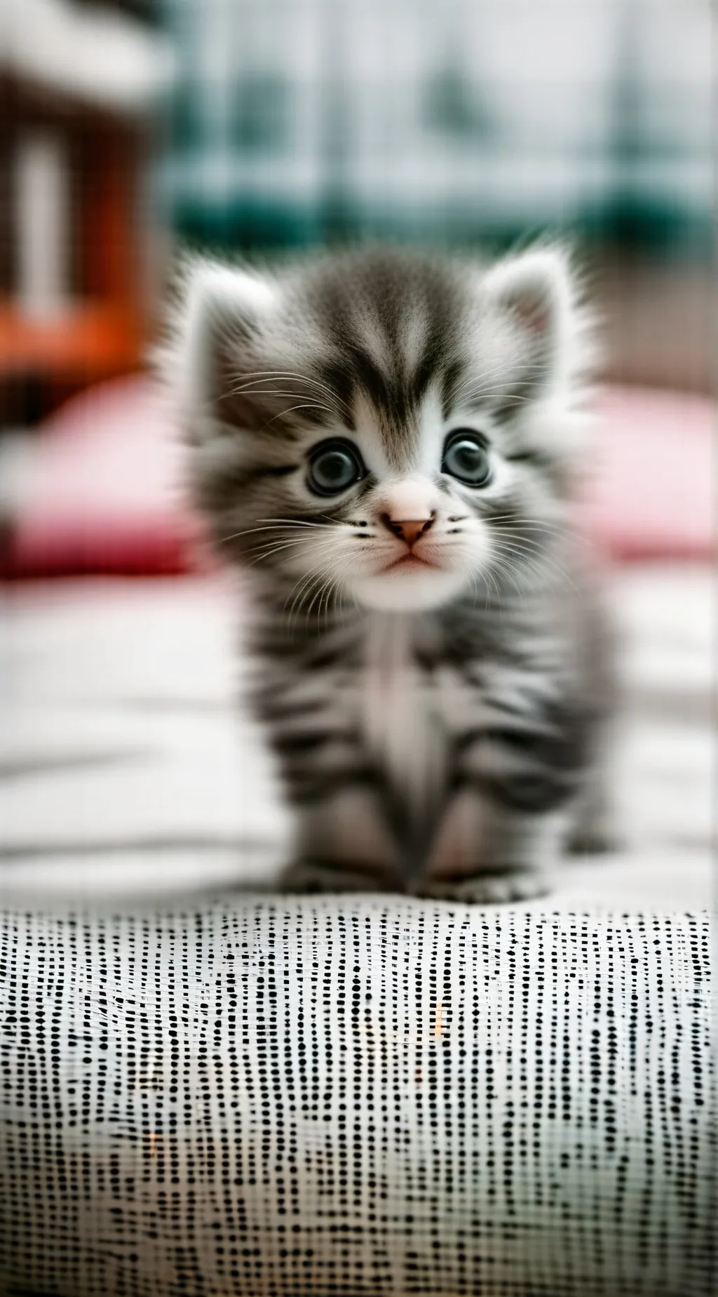 ai character: fluffy background