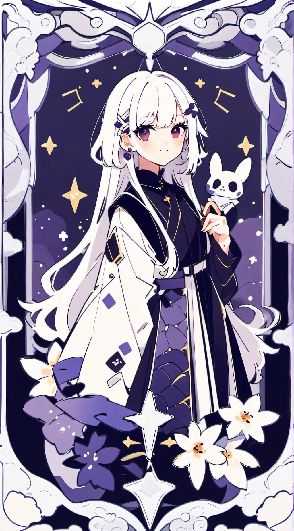 ai character: کون ده background