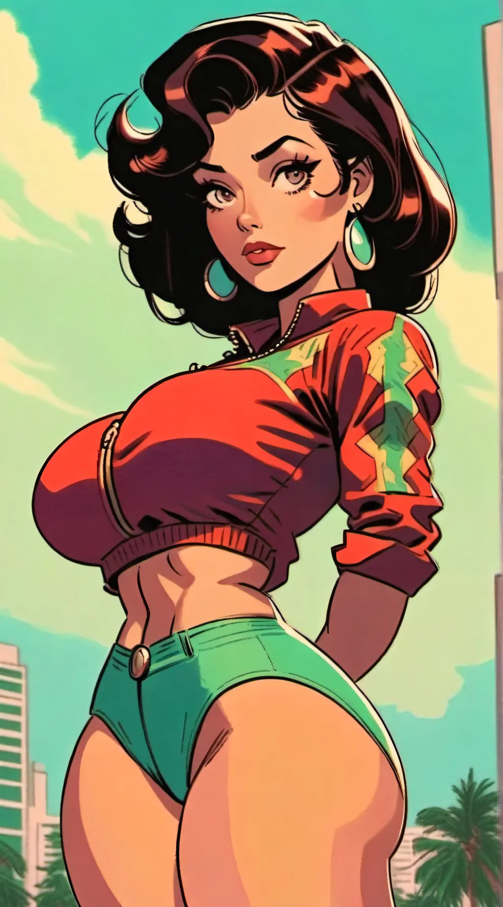 ai character: MJ 2.0 background