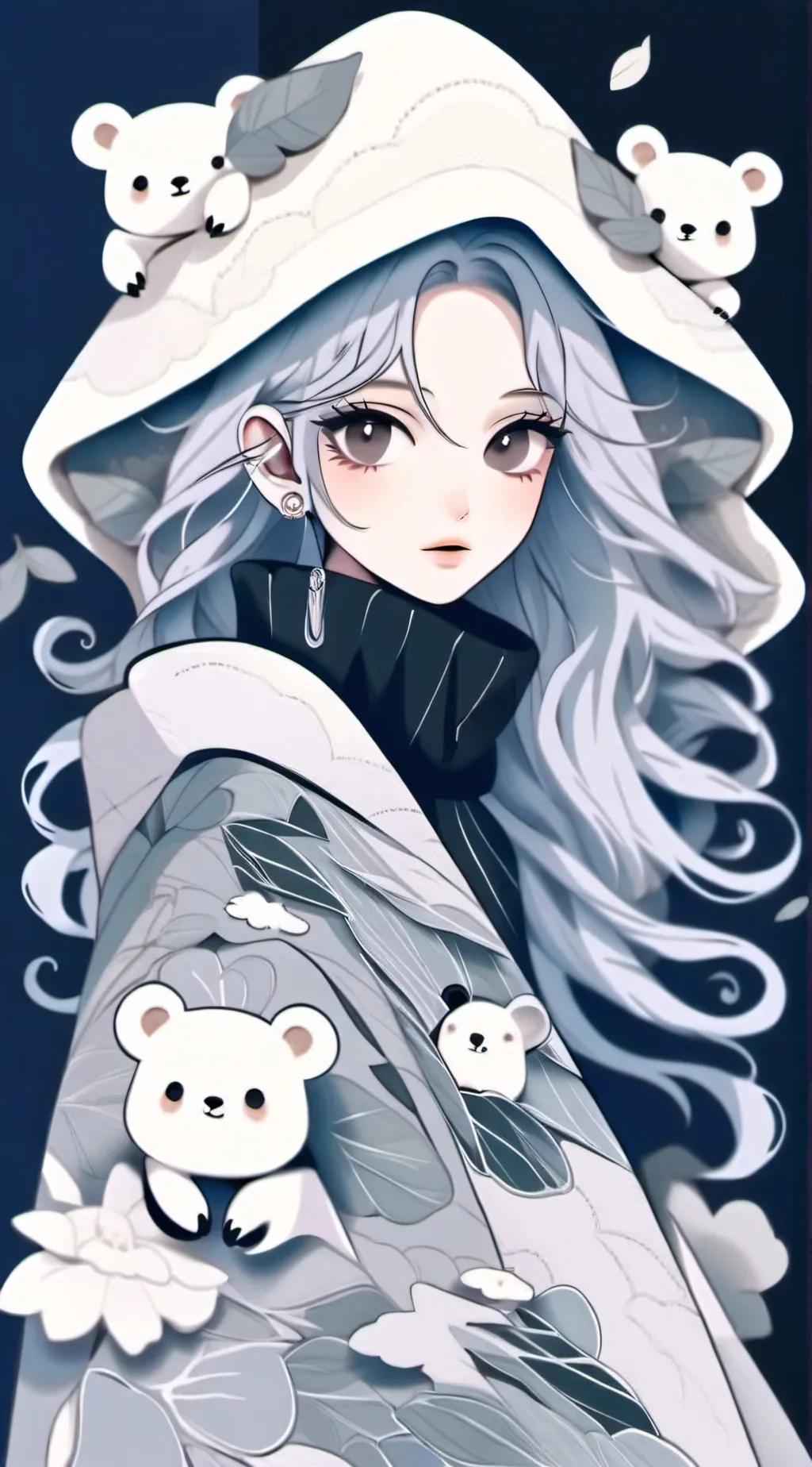 ai character: polar🐻‍❄️ background