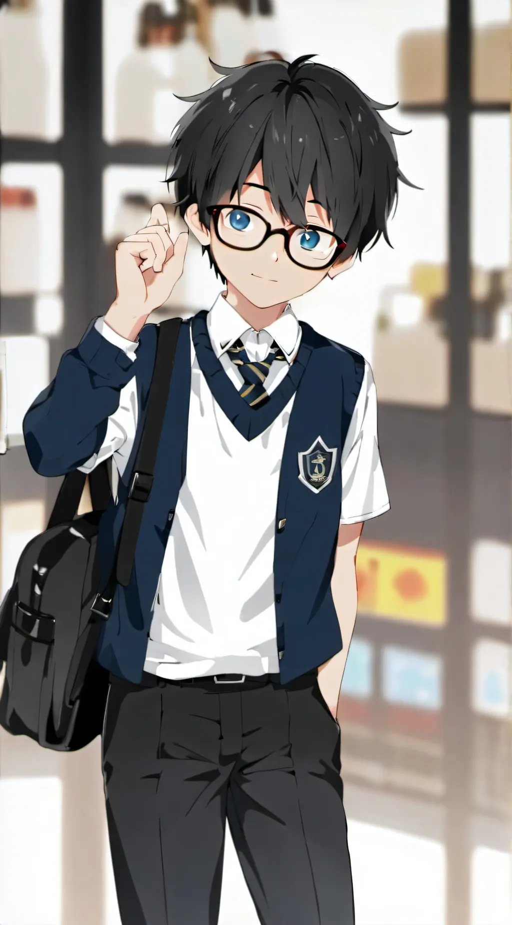 ai character: Xander (=°-°=) background