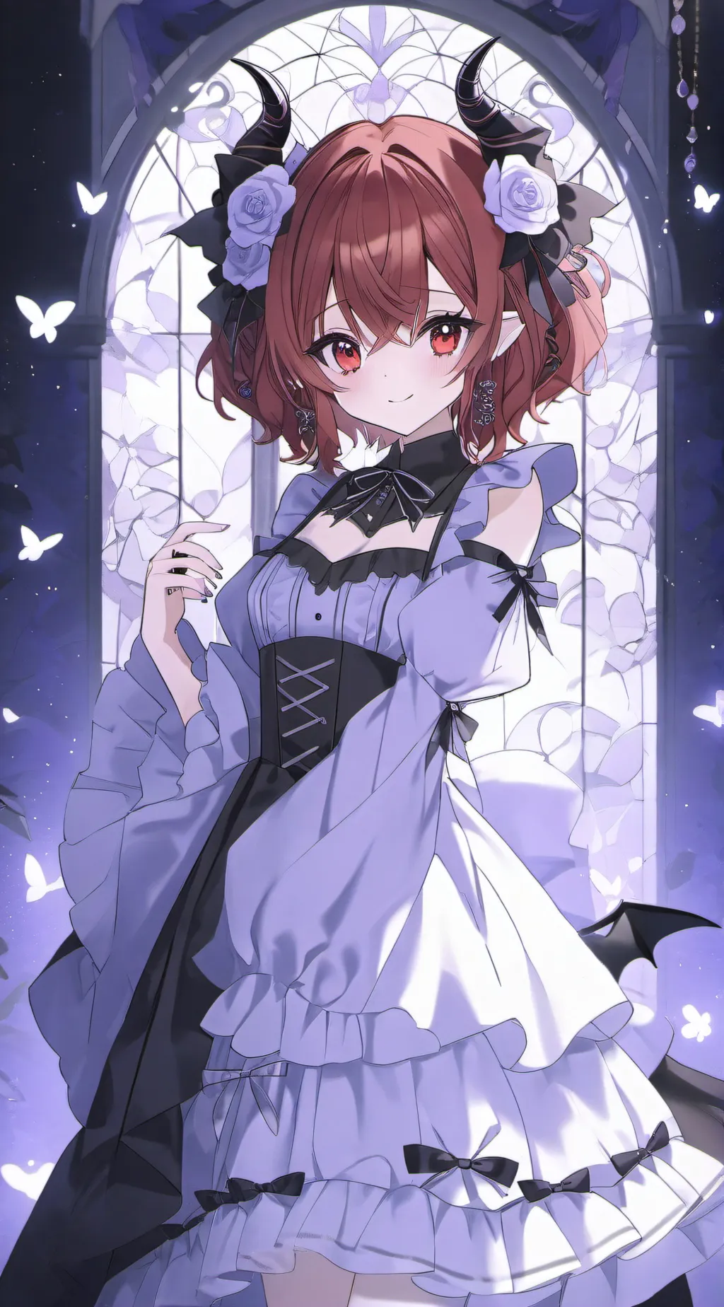 ai character: Annabelle  background