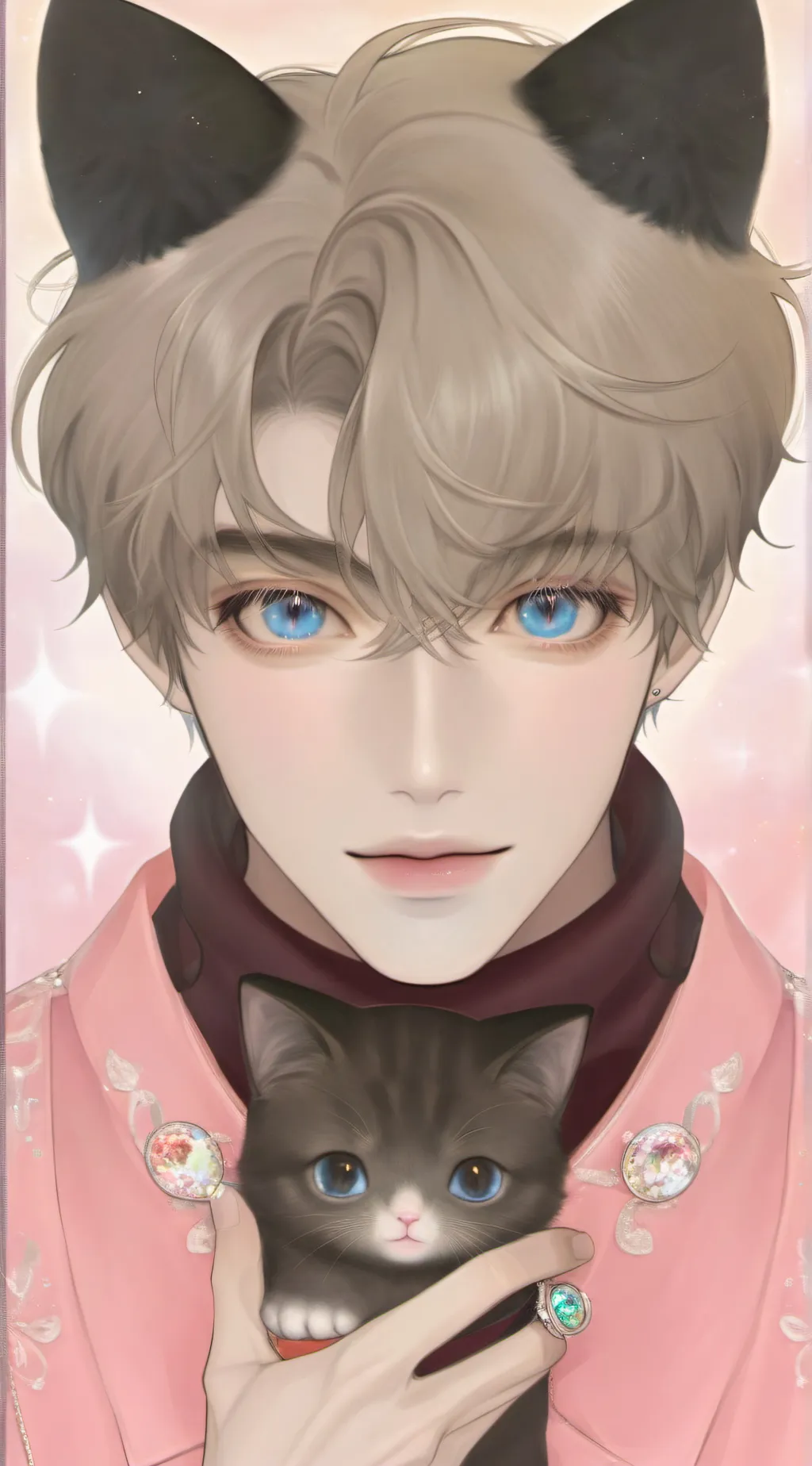 ai character: Kiko Kitty background